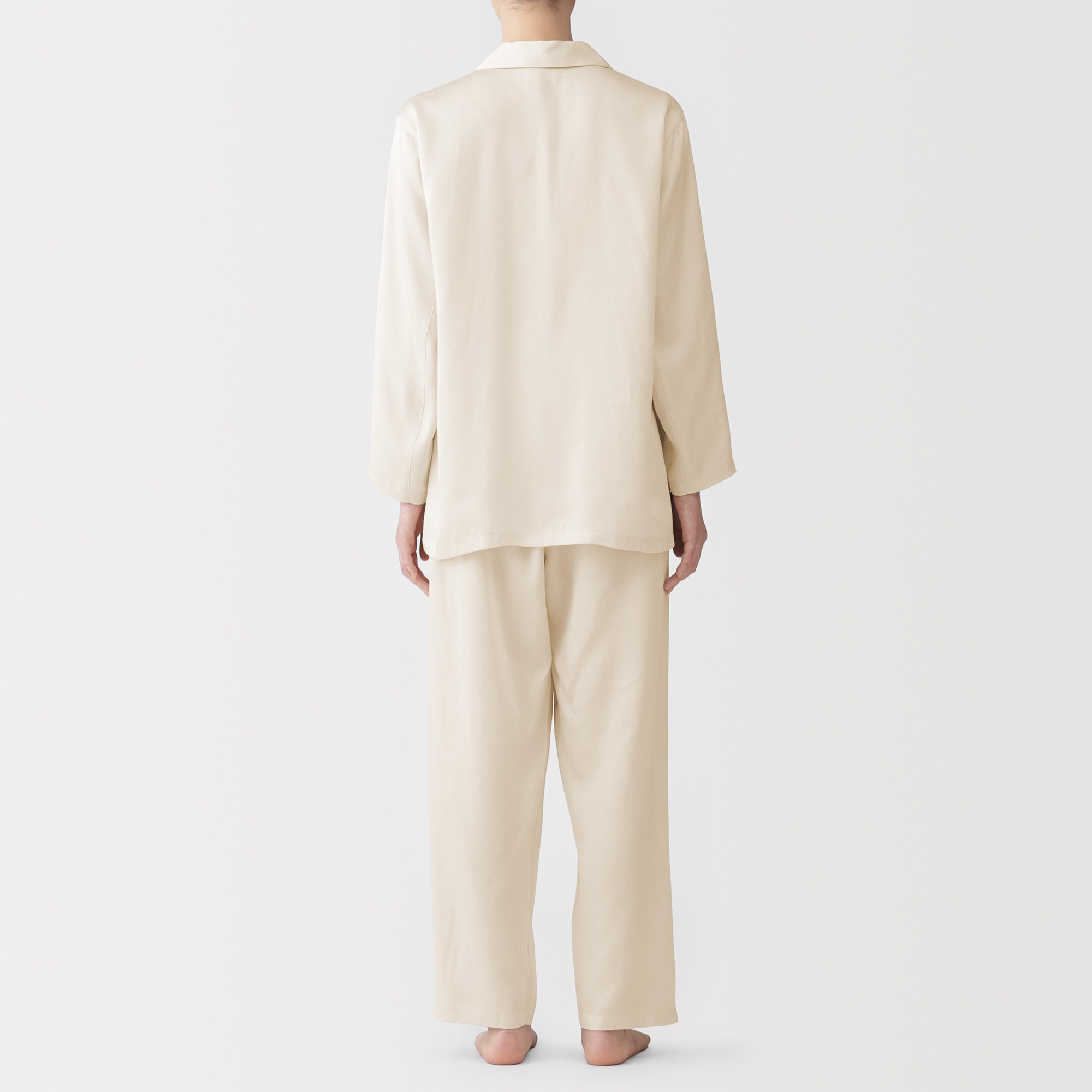 W's Lyocell satin L/Slv pajamas