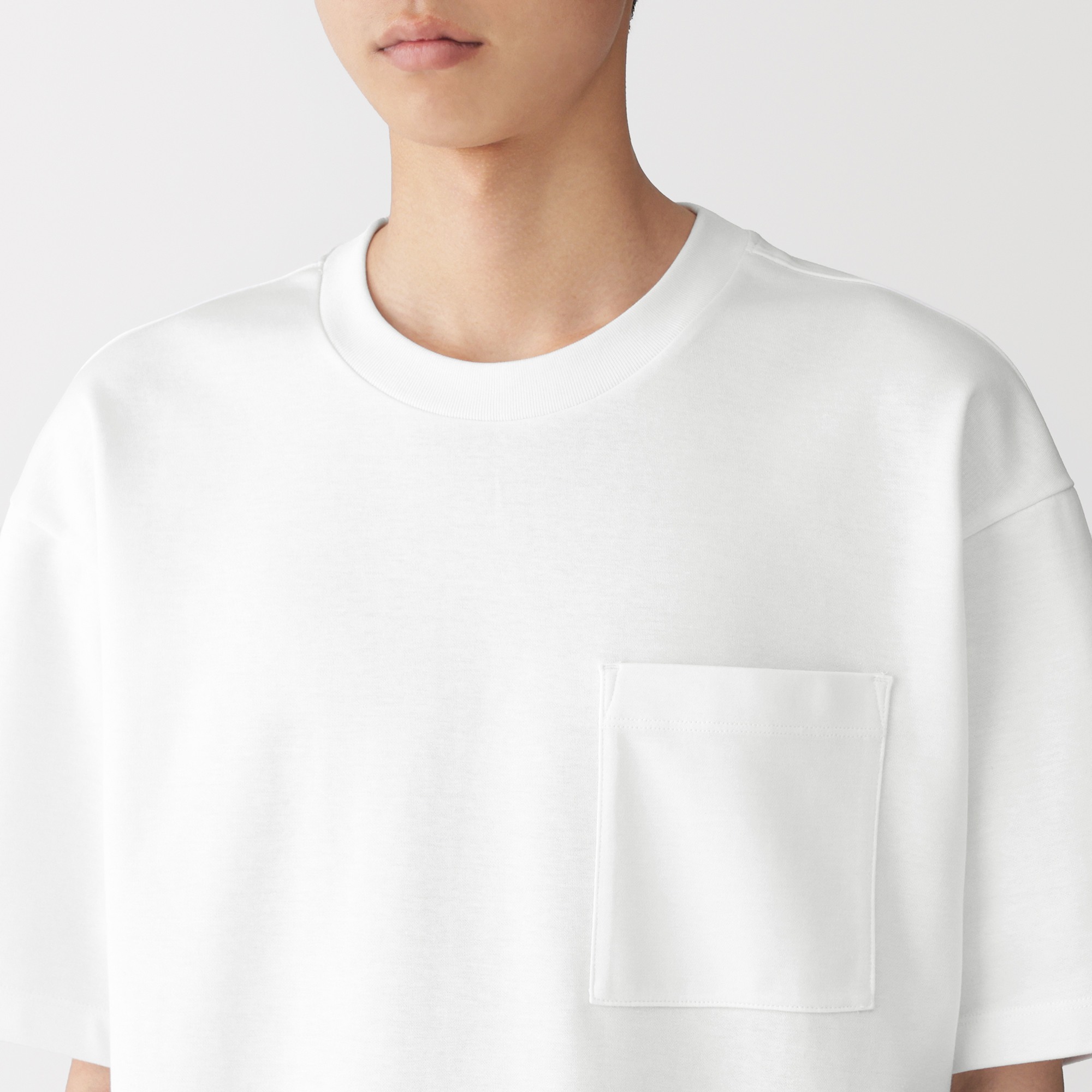 M's Cool touch Wide-fit S/Slv T-shirt (OS)