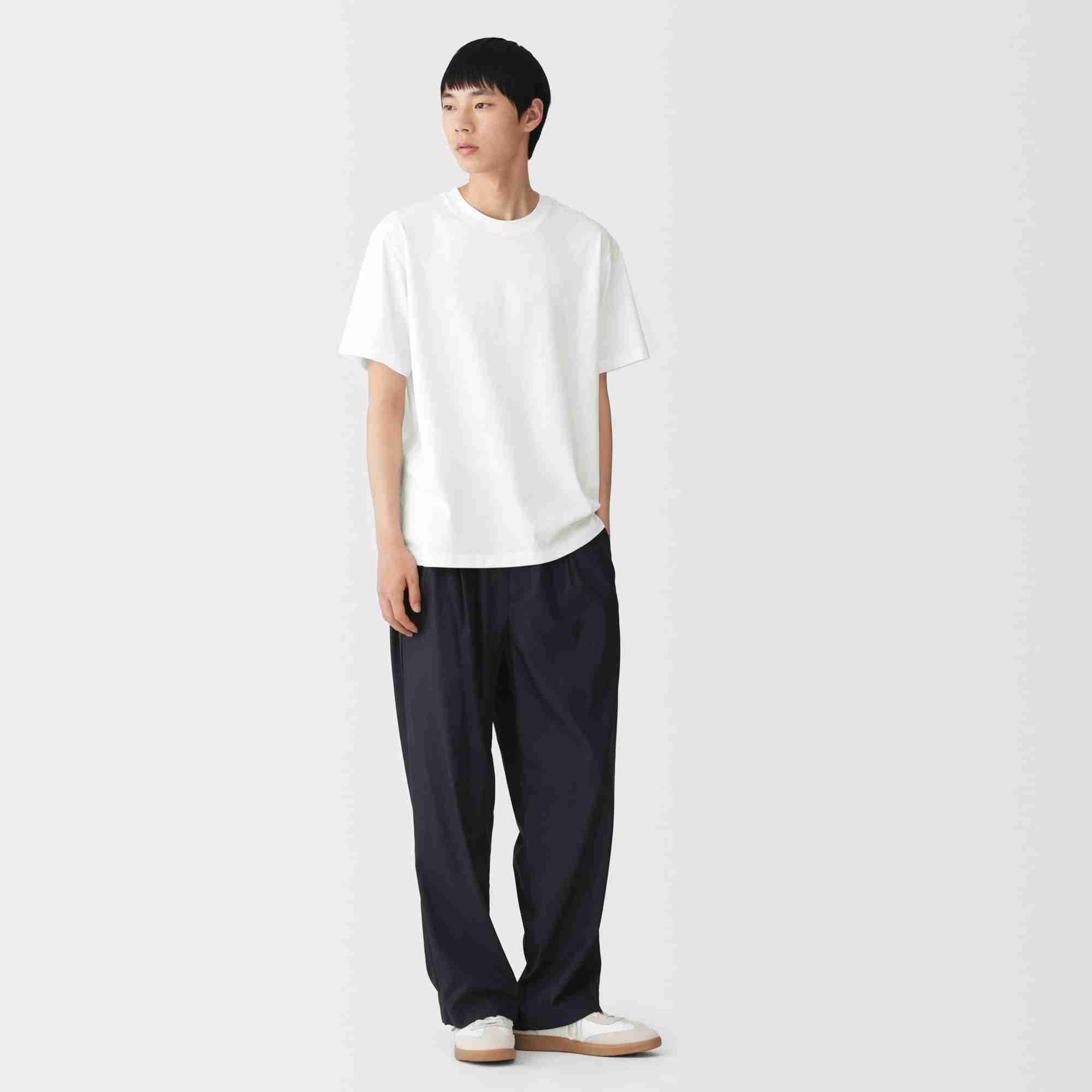 M's Jersey crew neck S/Slv T-shirt (OS)