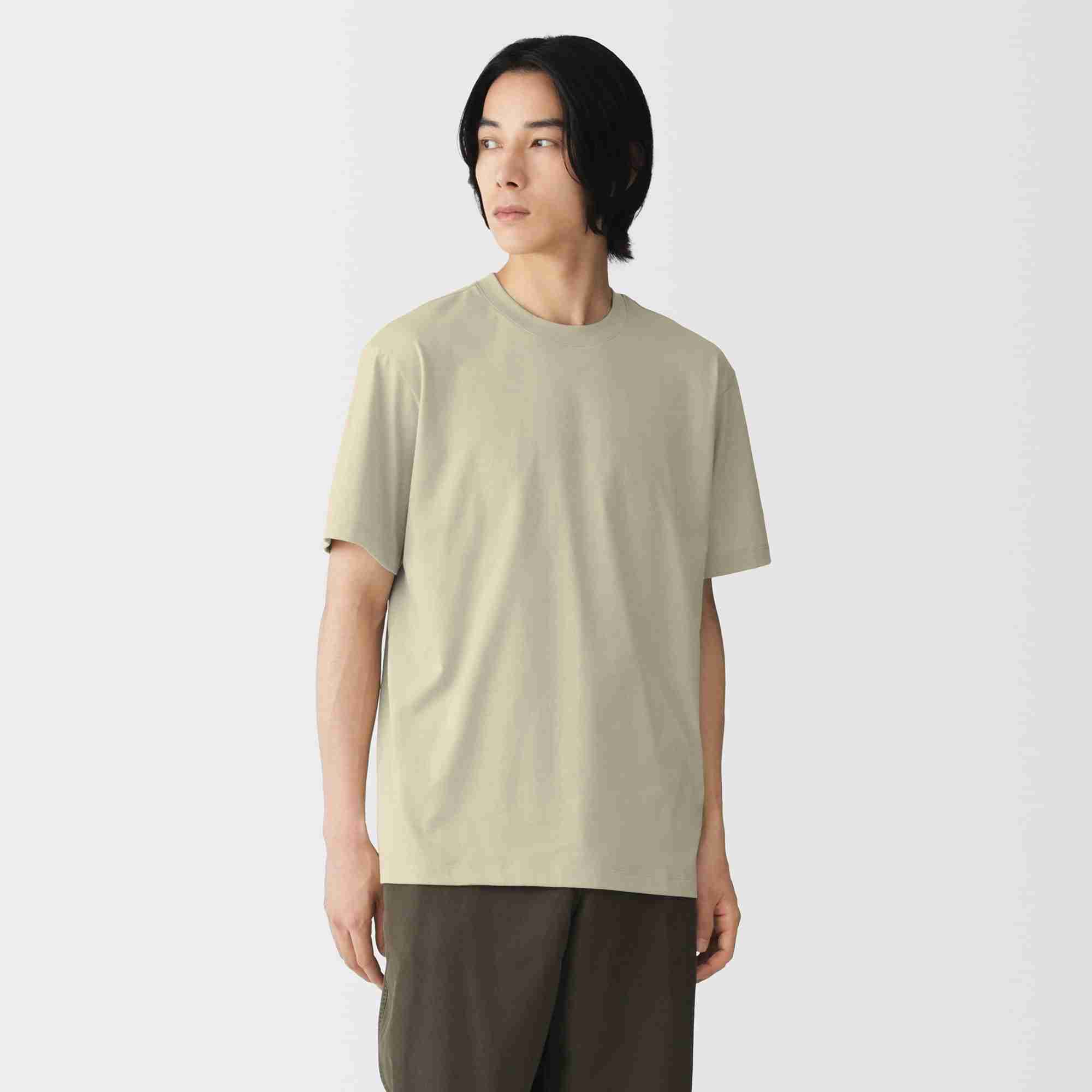 M's Jersey crew neck S/Slv T-shirt (OS)