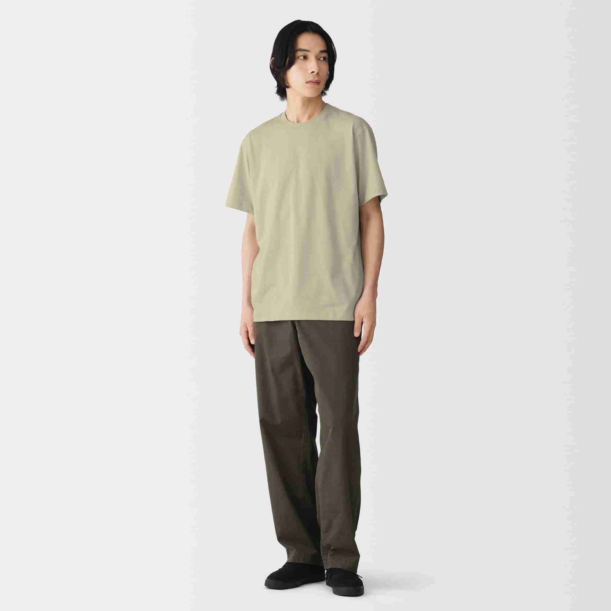 M's Jersey crew neck S/Slv T-shirt (OS)