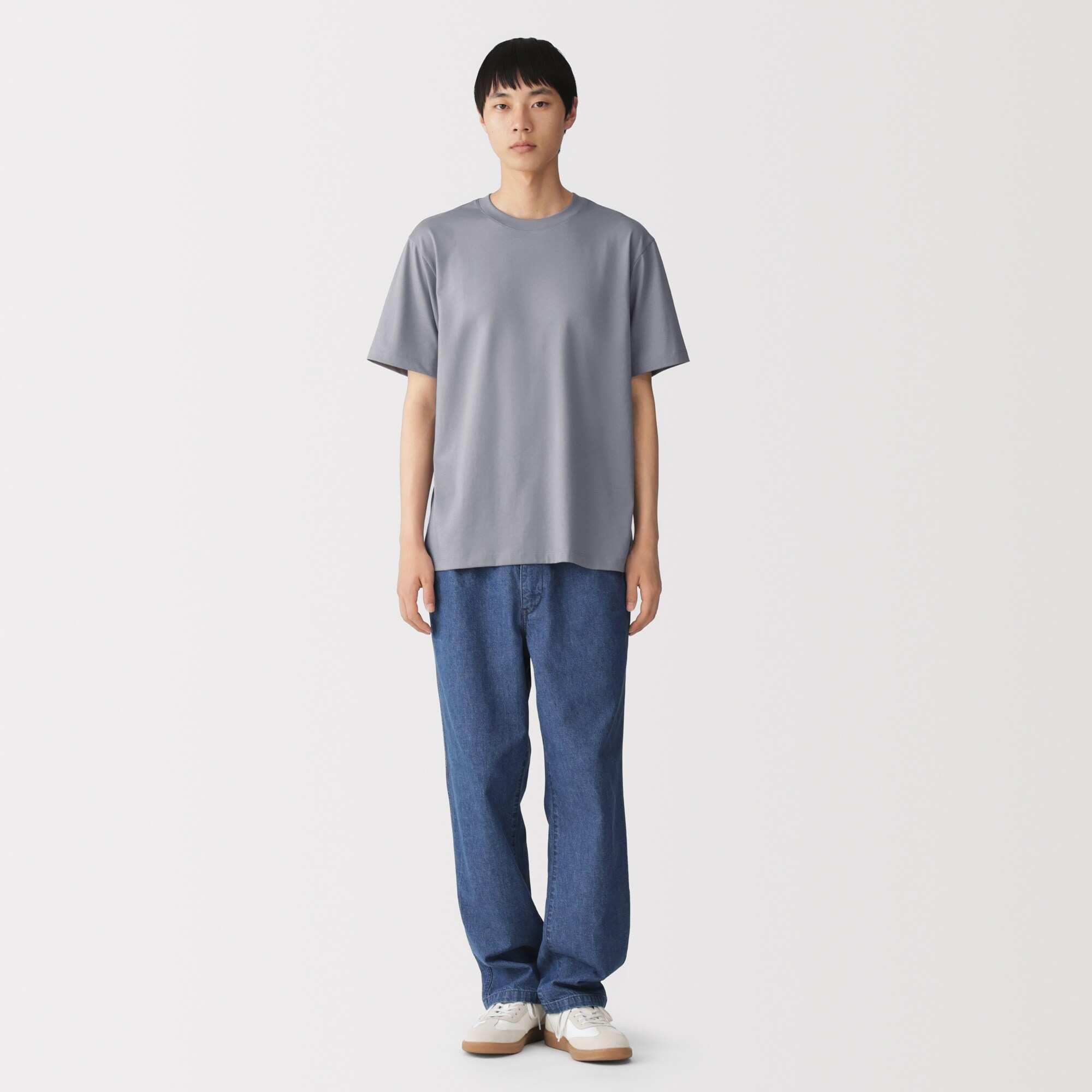 M's Jersey crew neck S/Slv T-shirt (OS)