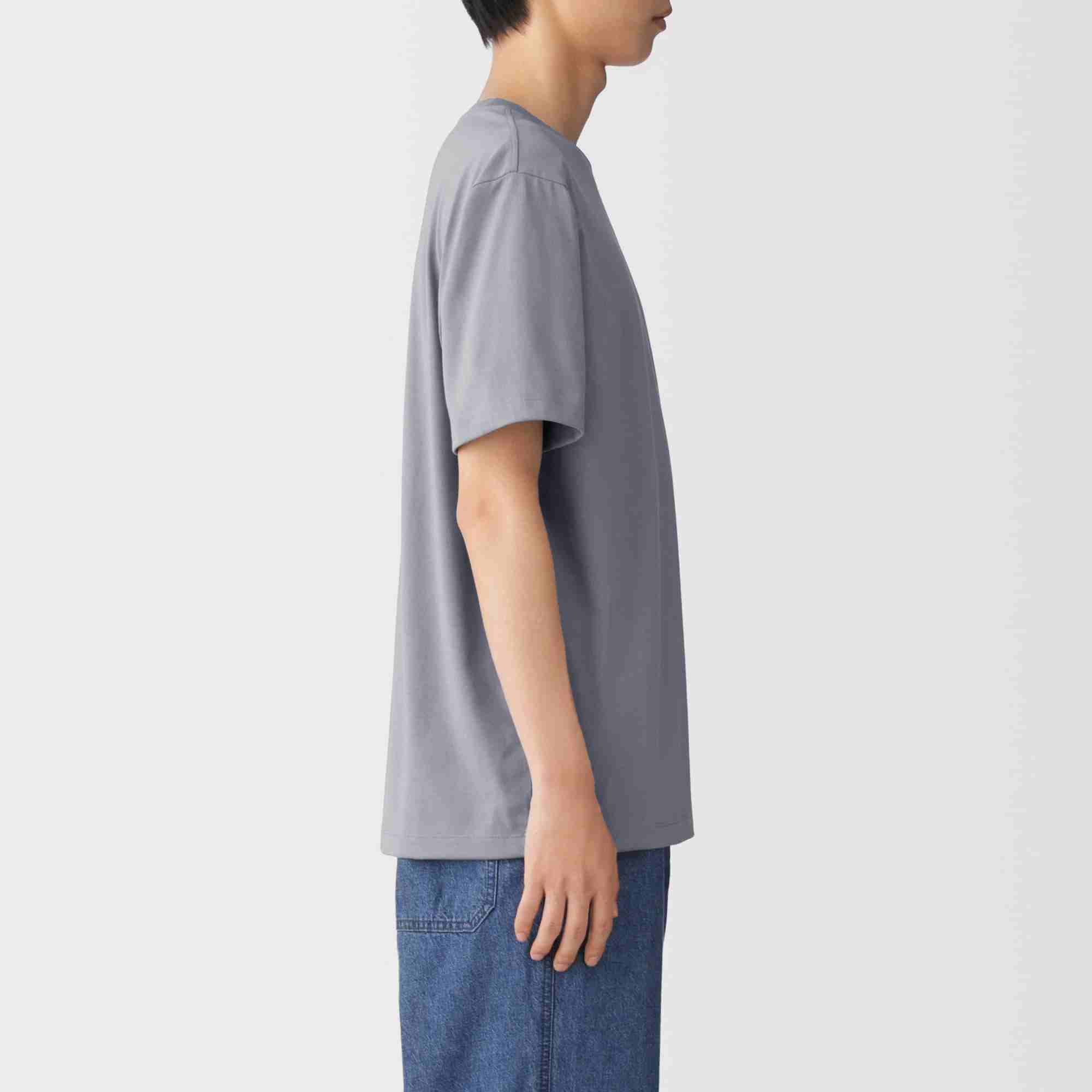 M's Jersey crew neck S/Slv T-shirt (OS)