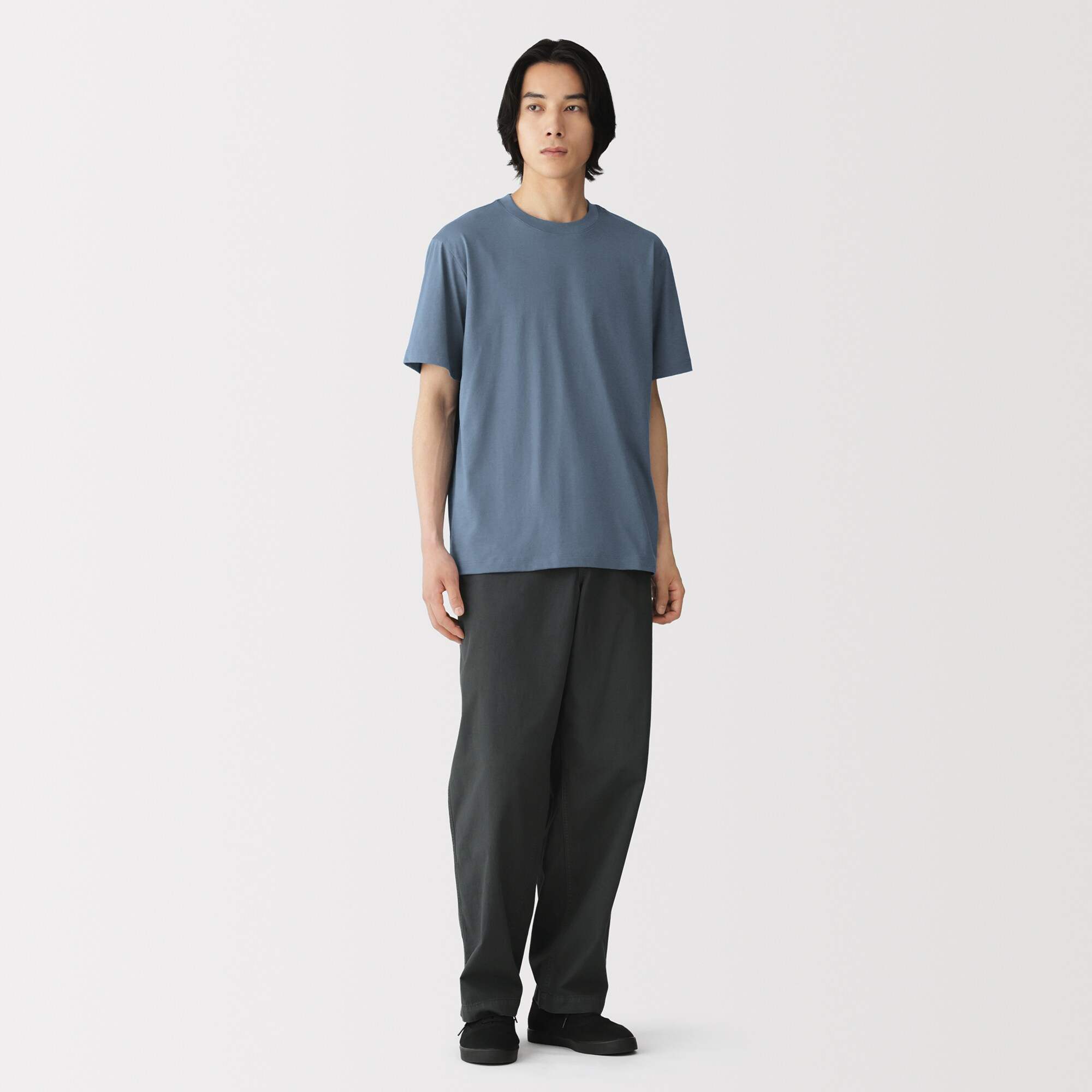 M's Jersey crew neck S/Slv T-shirt (OS)