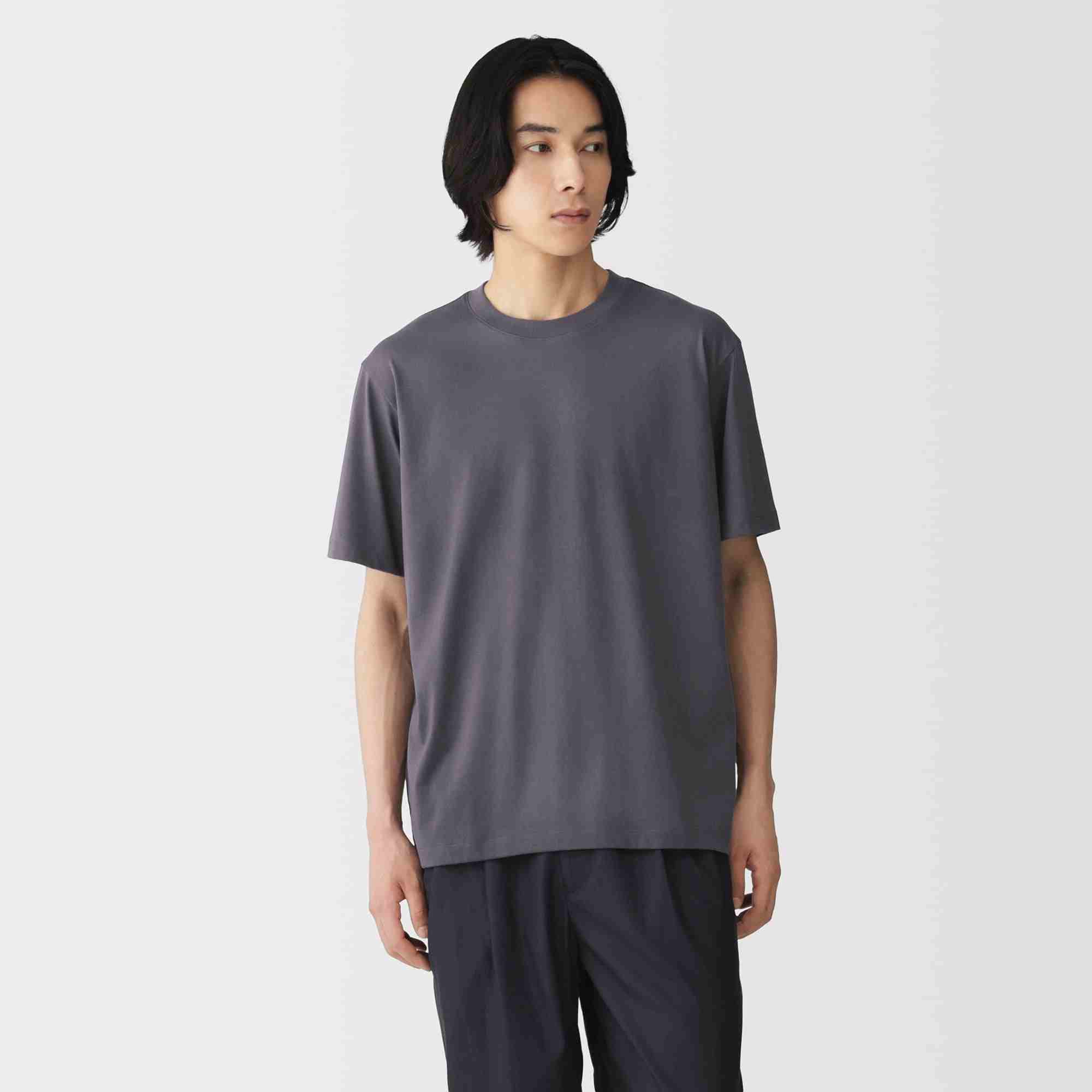 M's Jersey crew neck S/Slv T-shirt (OS)