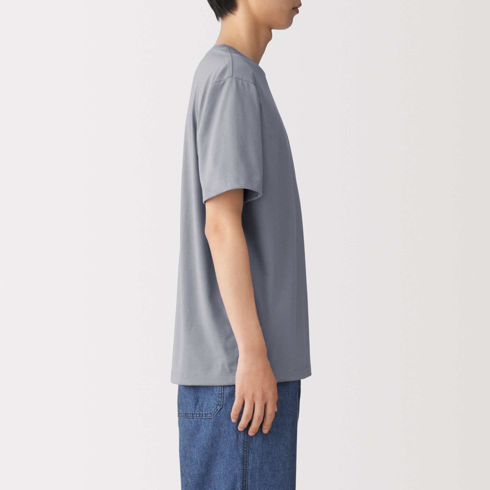 M's Jersey crew neck S/Slv T-shirt (OS)