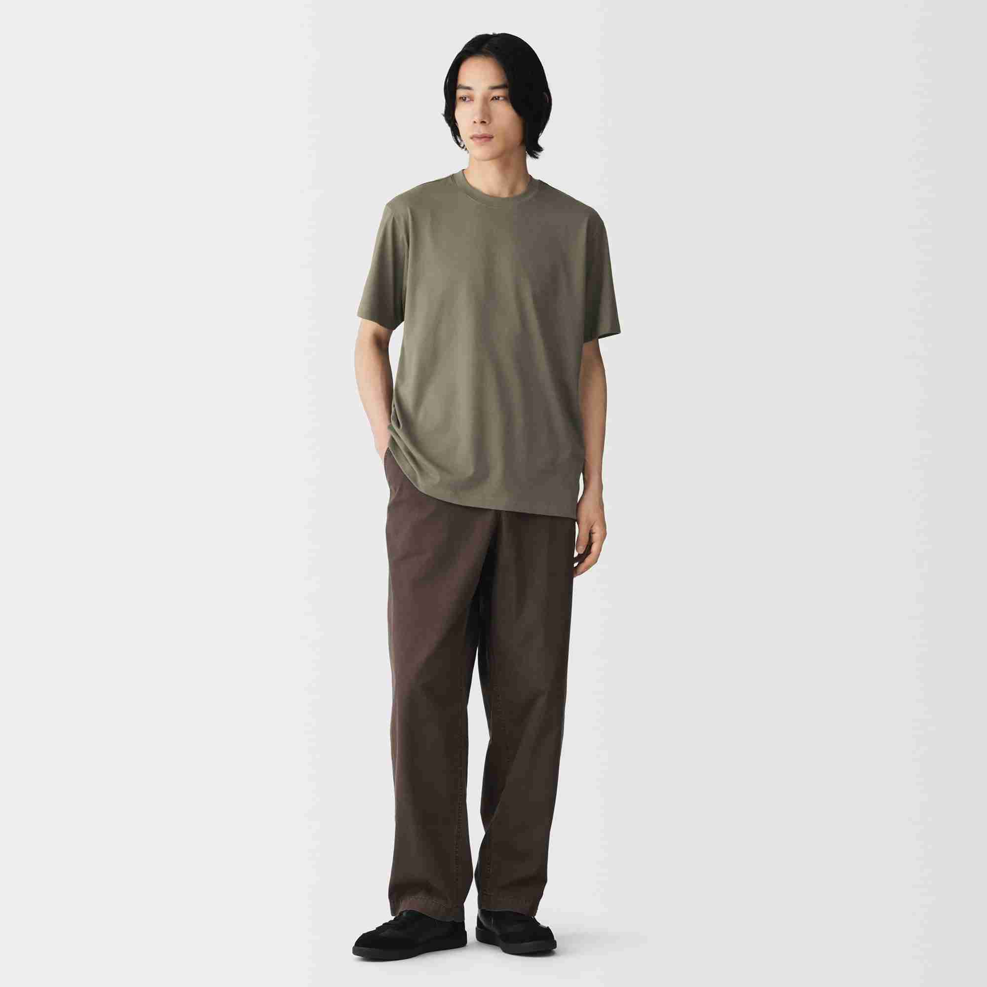 M's Jersey crew neck S/Slv T-shirt (OS)