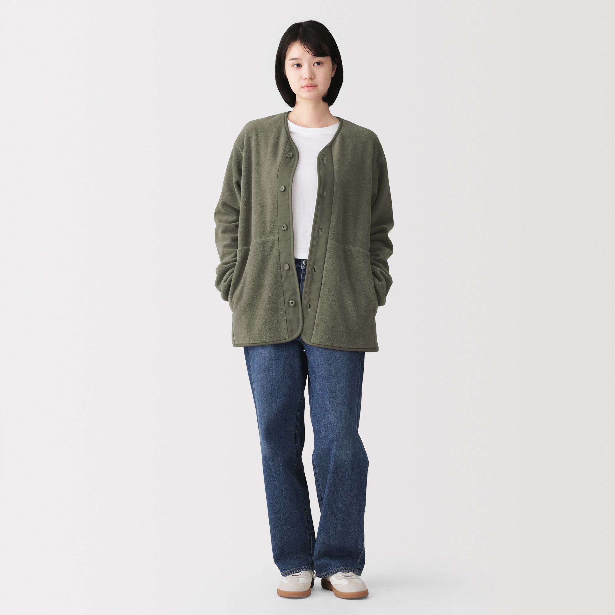 M's CIR fleece cardigan
