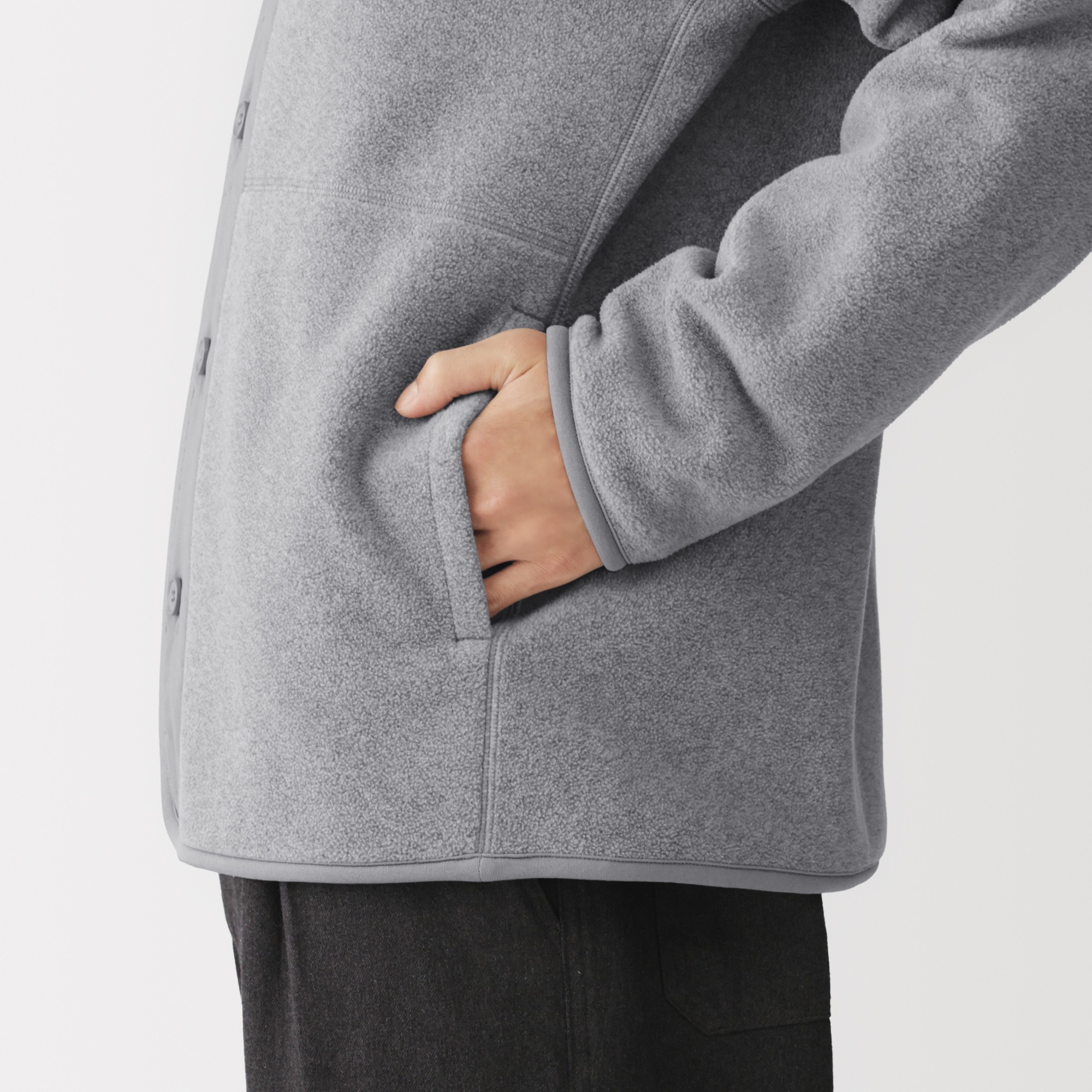 M's CIR fleece cardigan