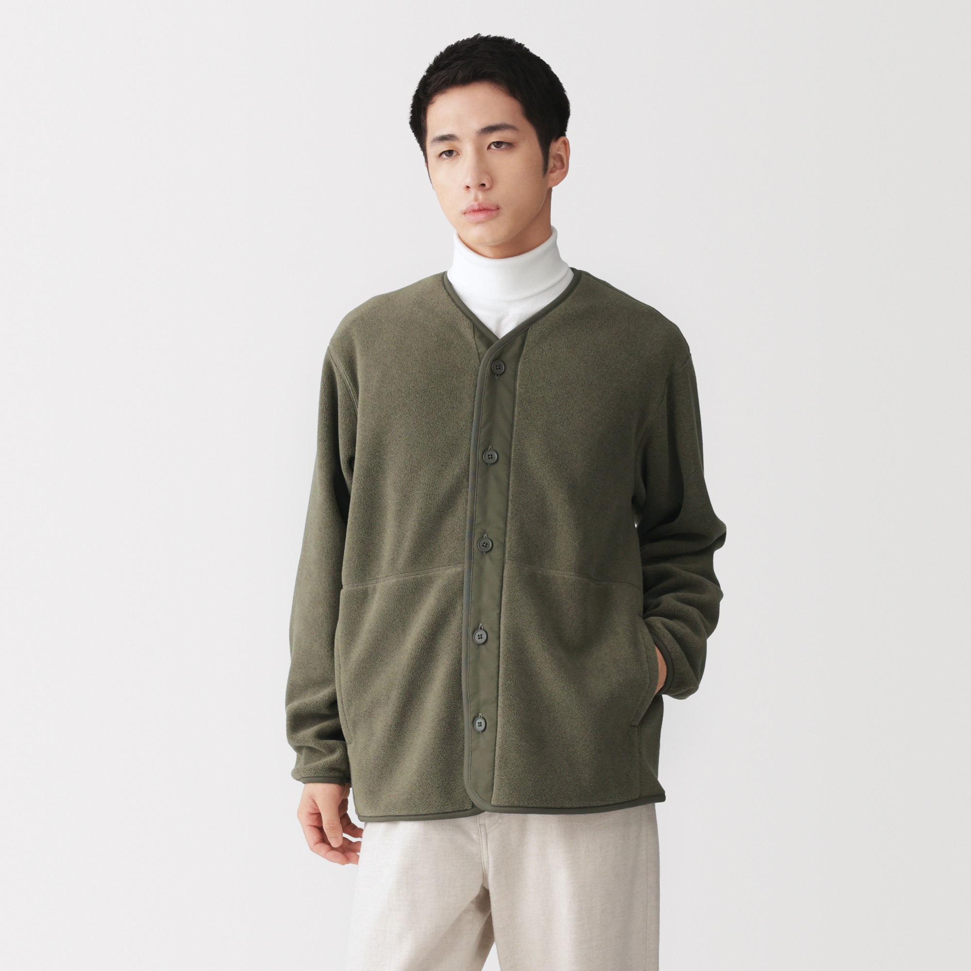 M's CIR fleece cardigan