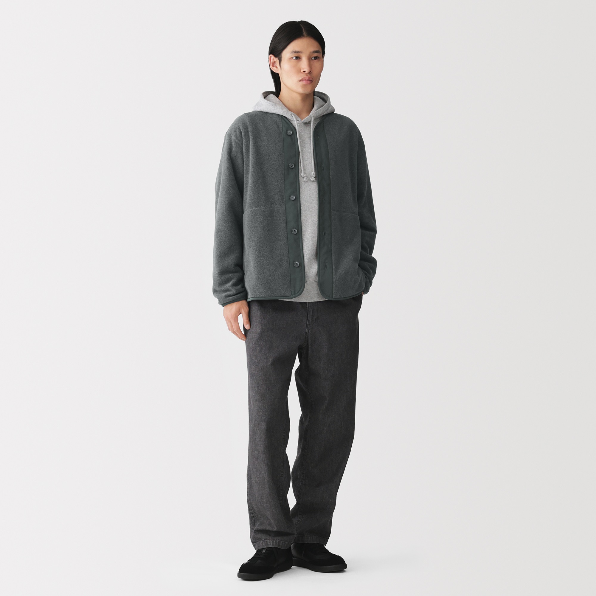 M's CIR fleece cardigan