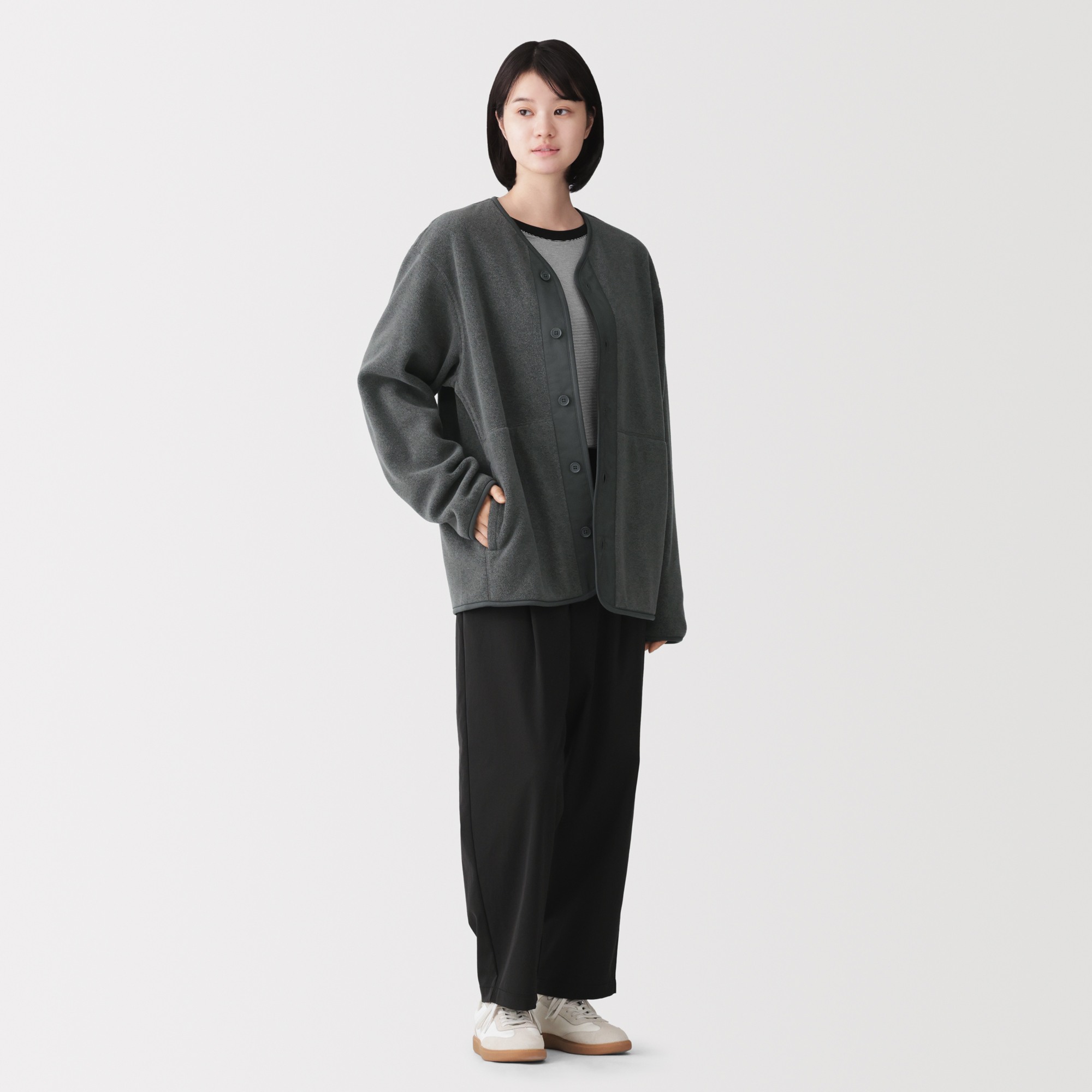 M's CIR fleece cardigan