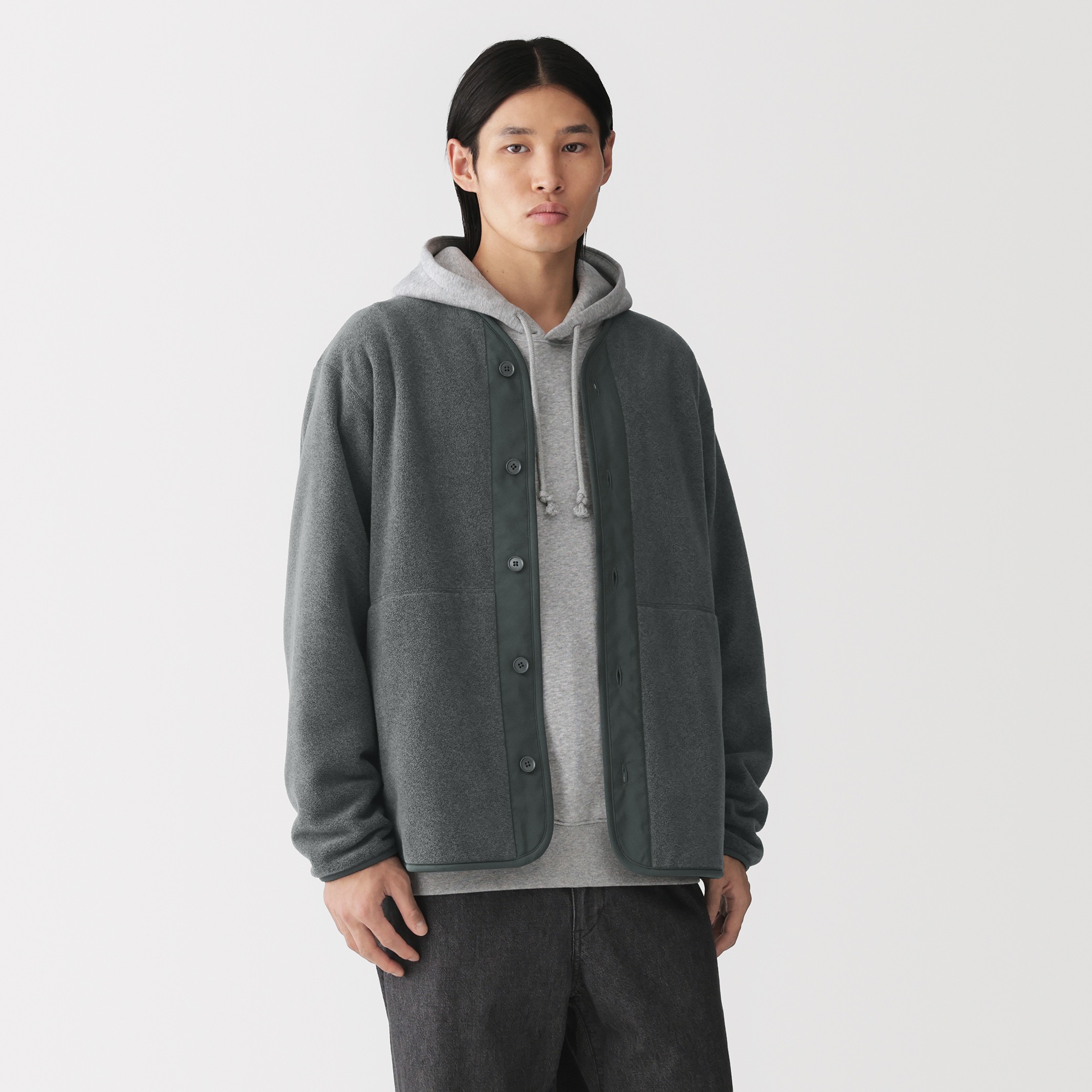 M's CIR fleece cardigan