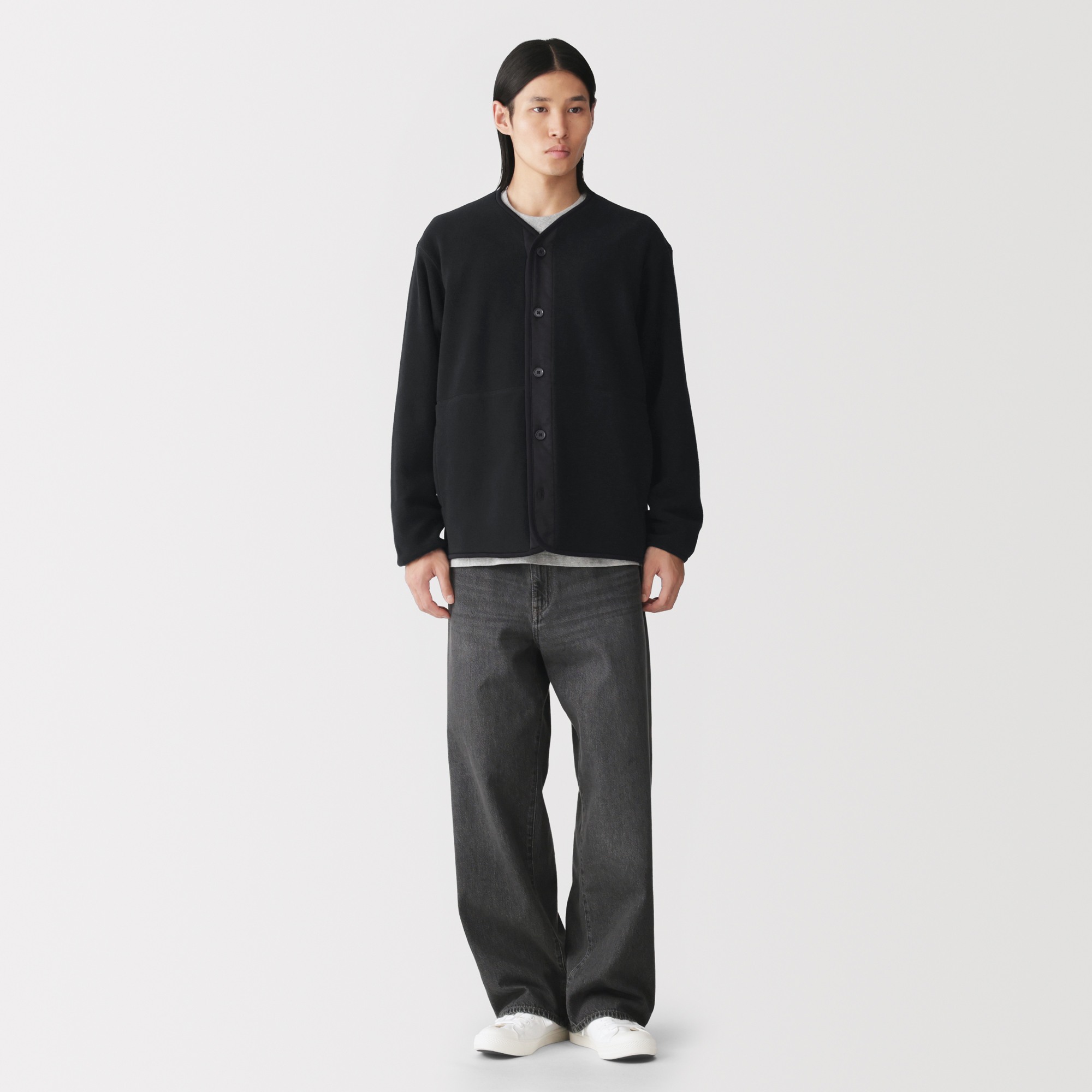 M's CIR fleece cardigan