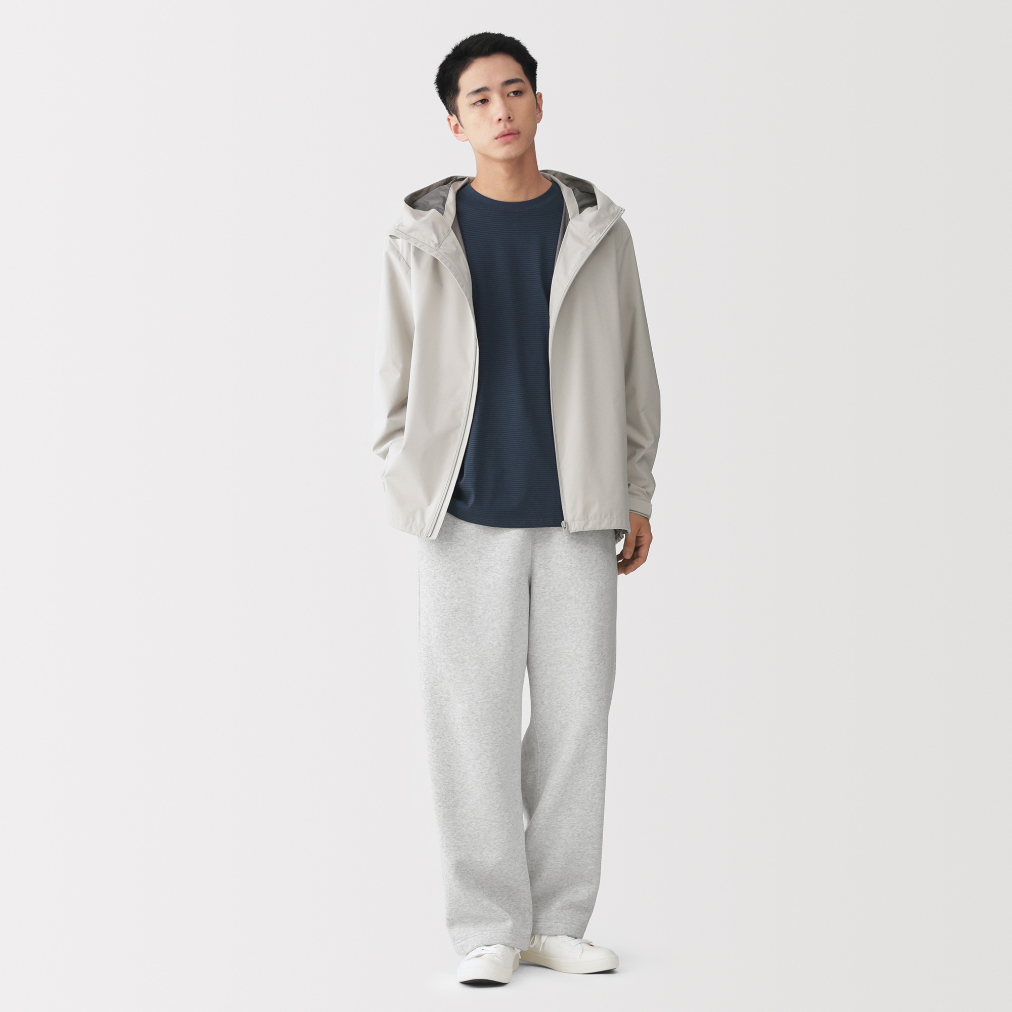 M's Fleece sweatshirt wide-fit pants