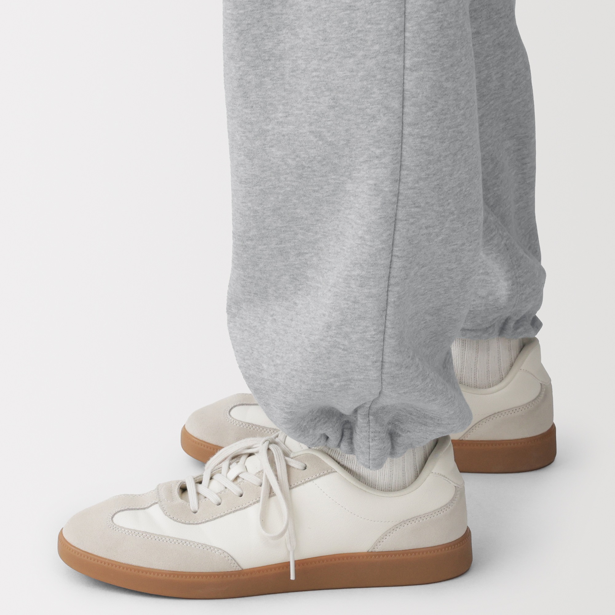 M's Fleece sweatshirt wide-fit pants