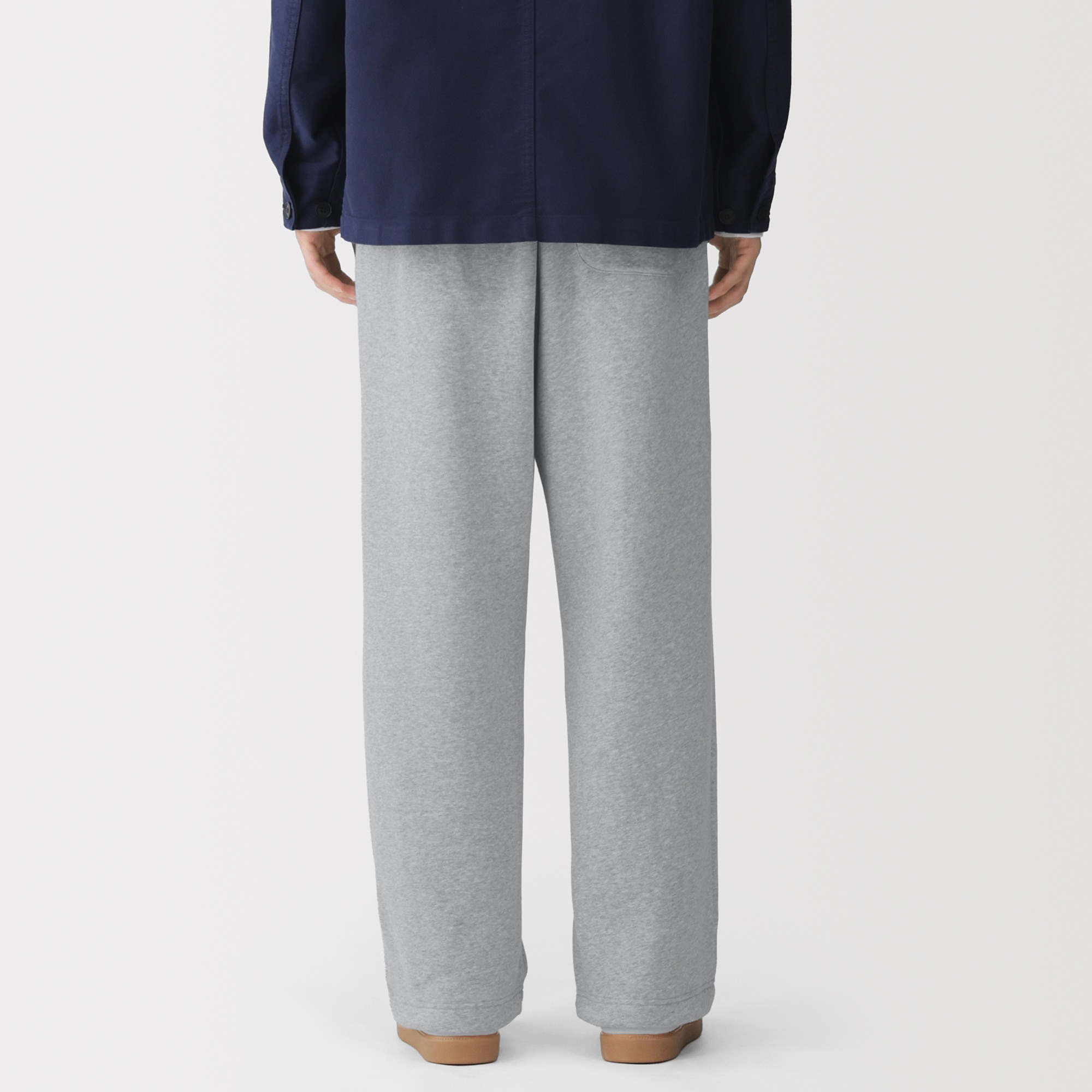 M's Fleece sweatshirt wide-fit pants