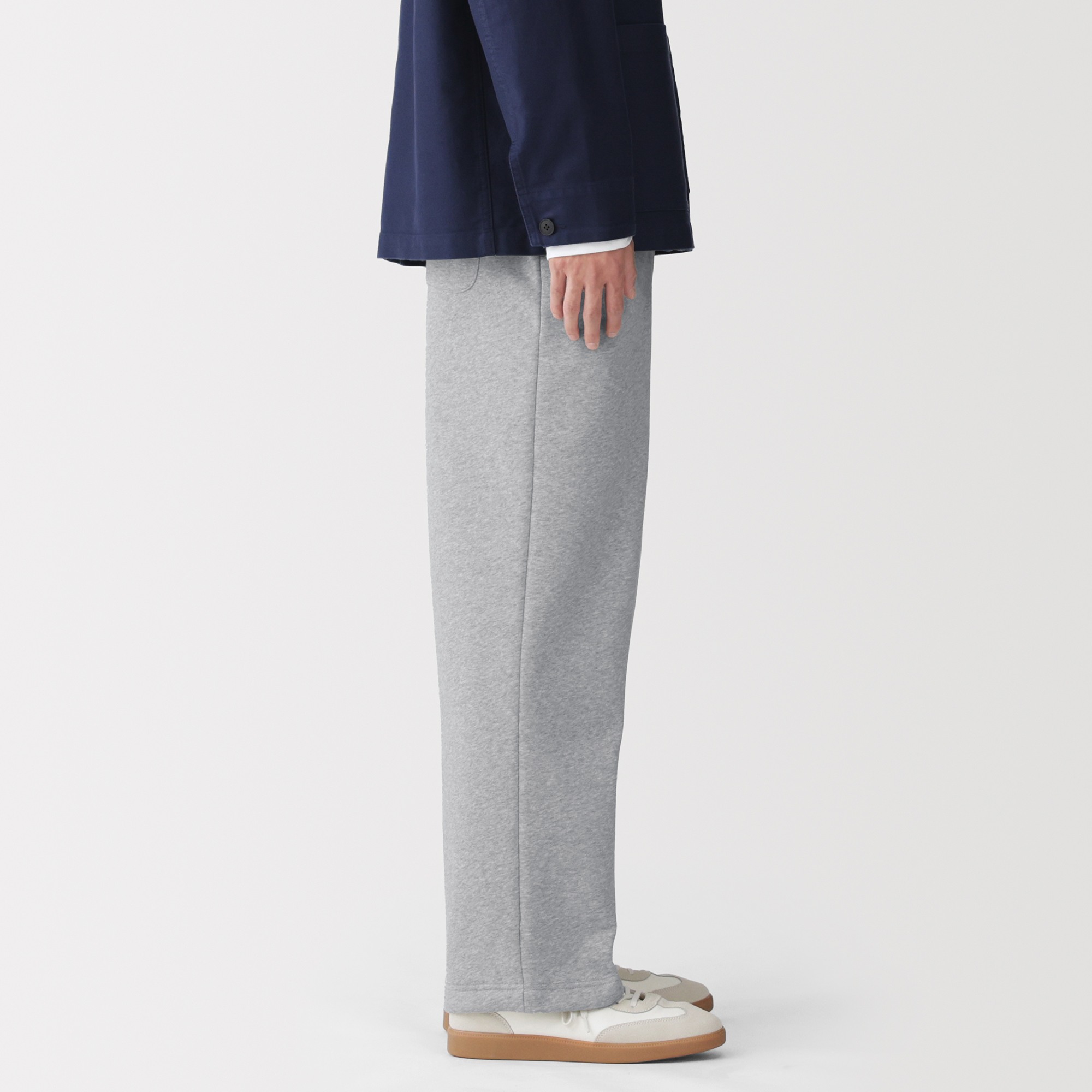 M's Fleece sweatshirt wide-fit pants
