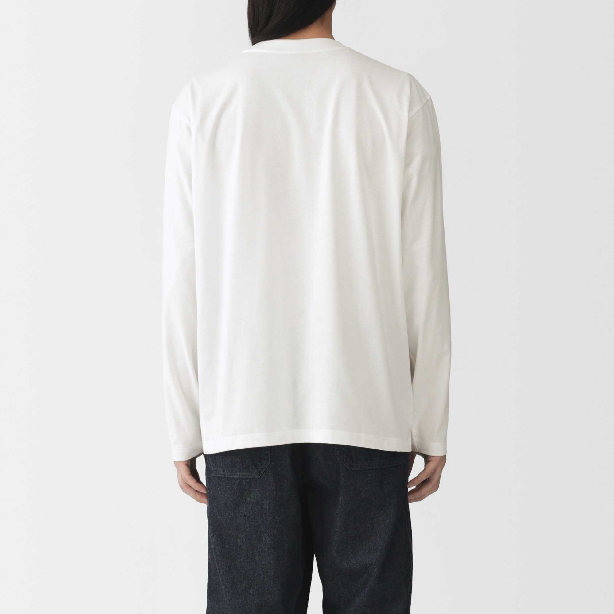 M's Jersey crew neck L/Slv T-shirt (OS)