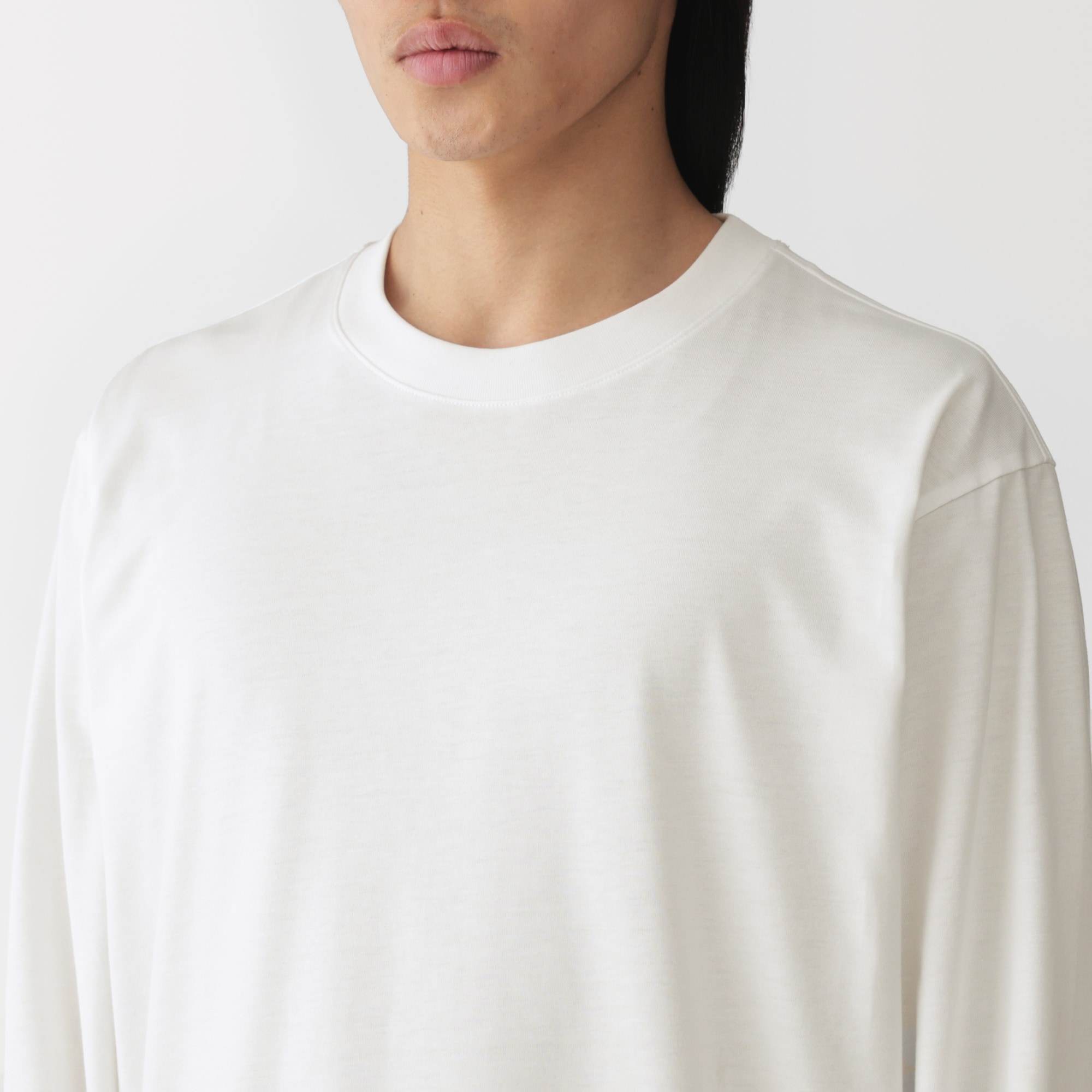 M's Jersey crew neck L/Slv T-shirt (OS)