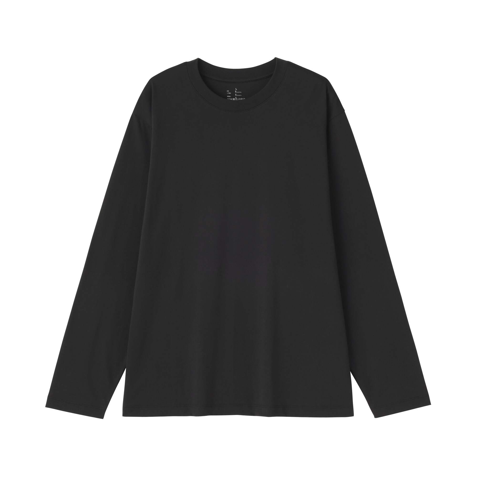 M's Jersey crew neck L/Slv T-shirt (OS)