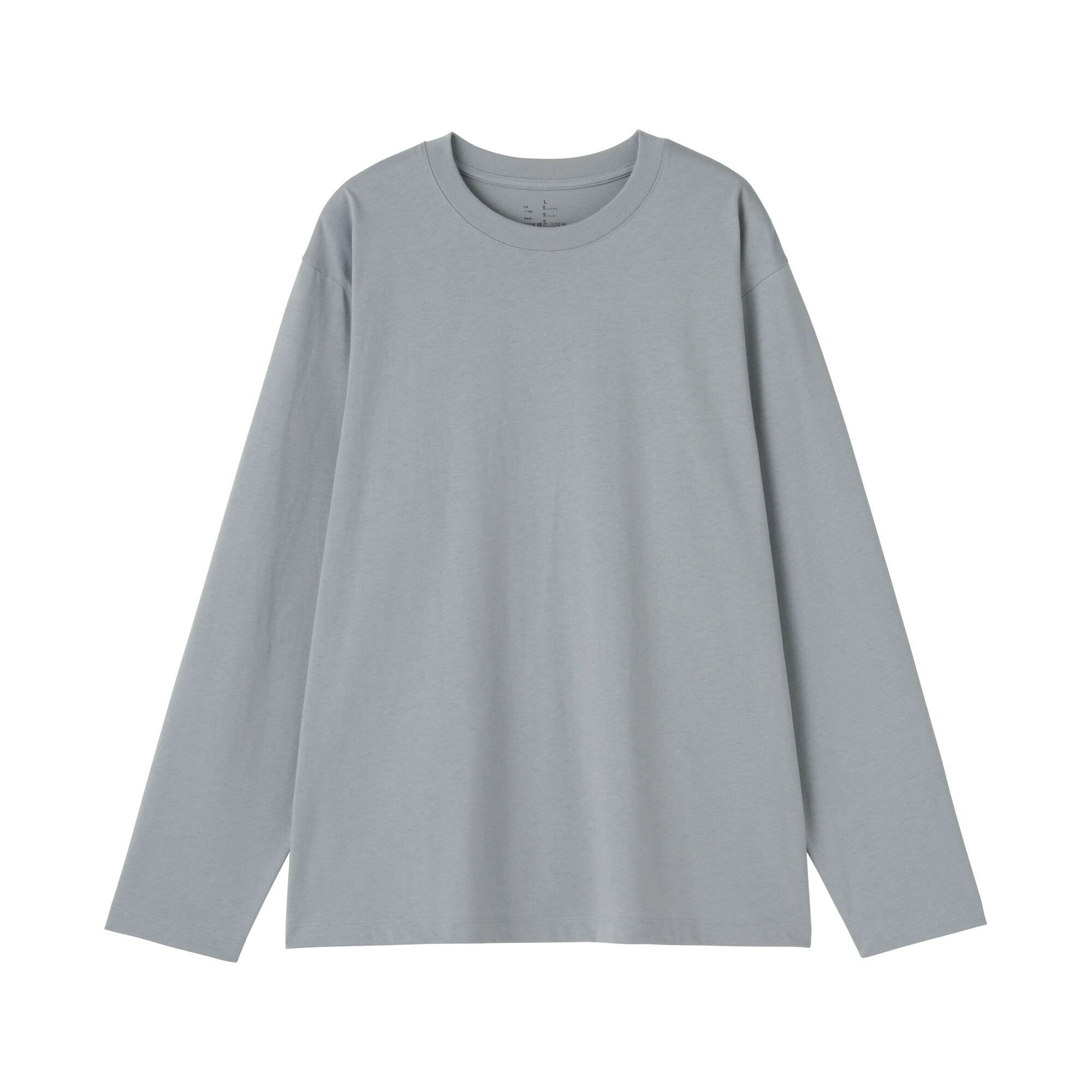 M's Jersey crew neck L/Slv T-shirt (OS)