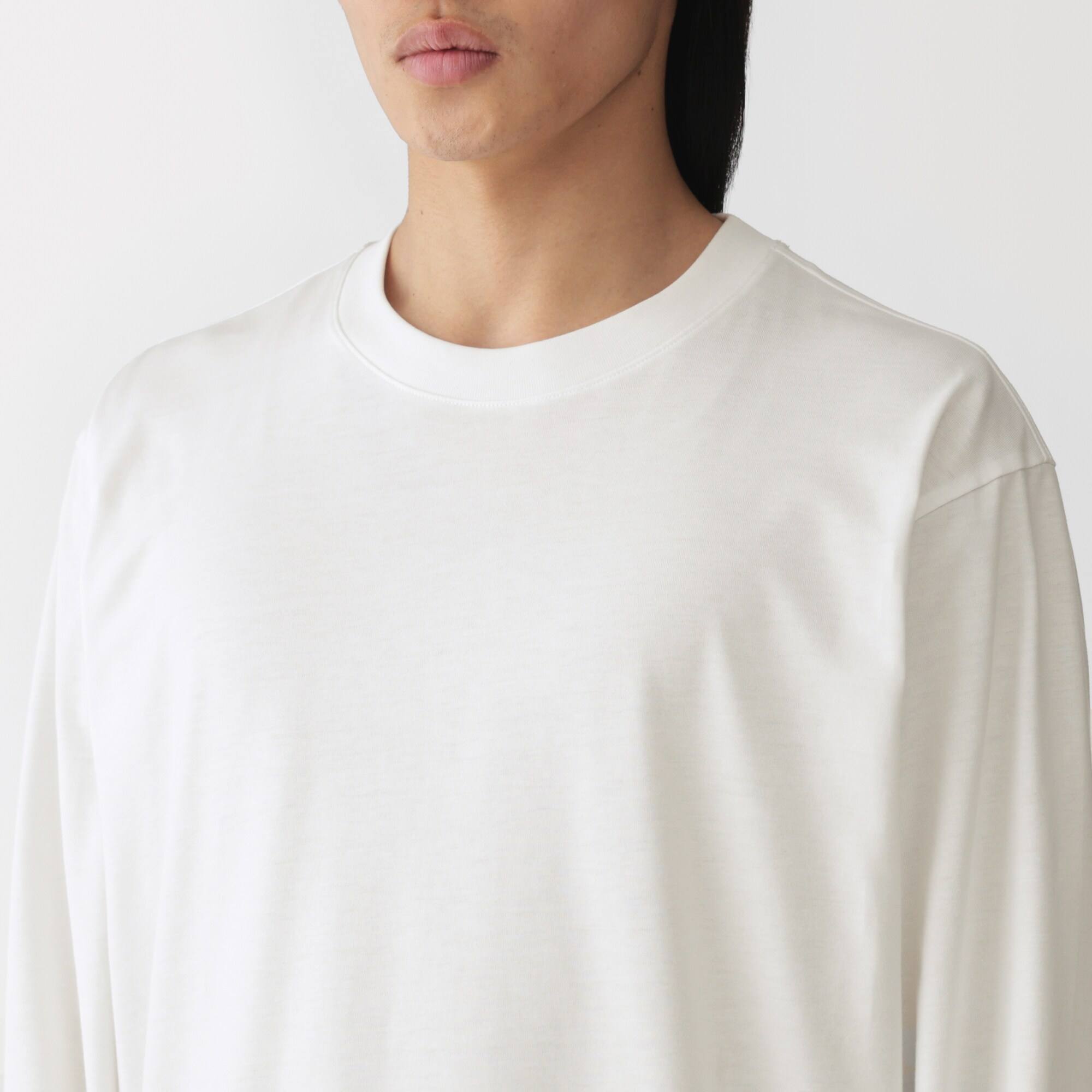 M's Jersey crew neck L/Slv T-shirt (OS)