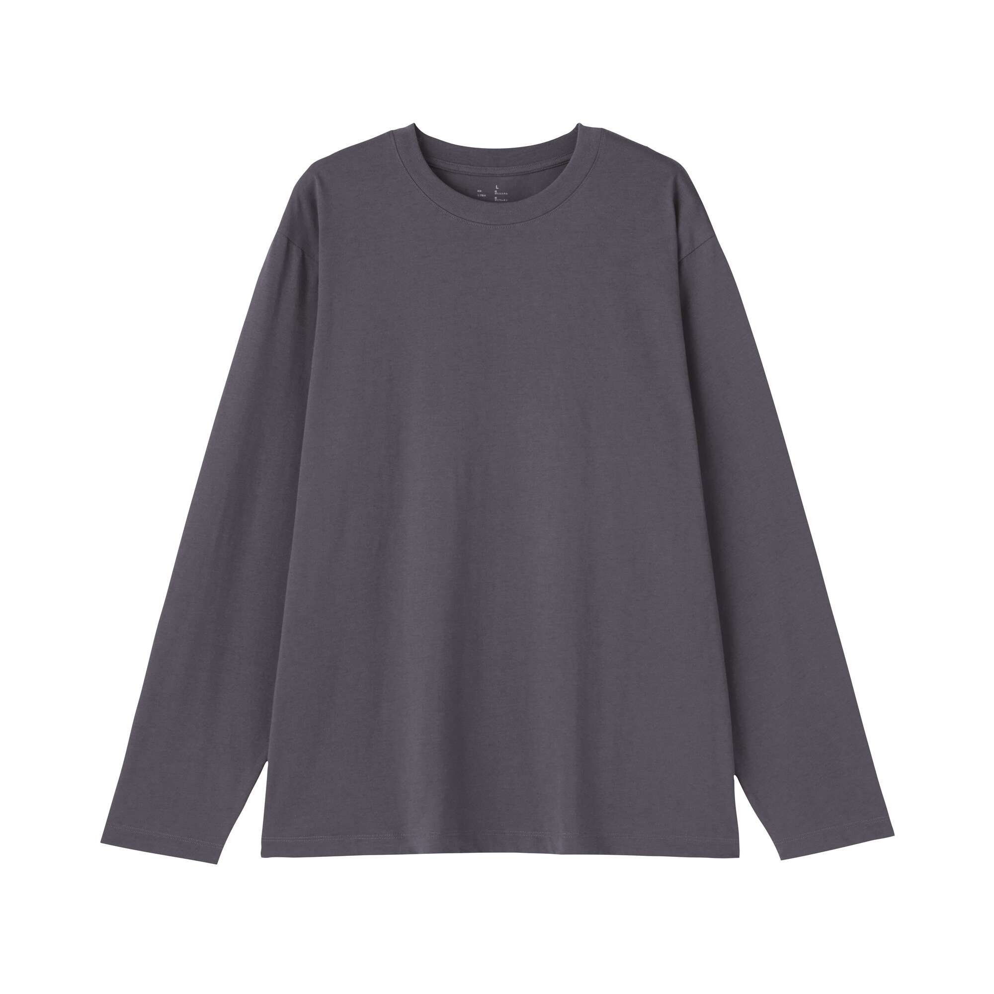 M's Jersey crew neck L/Slv T-shirt (OS)