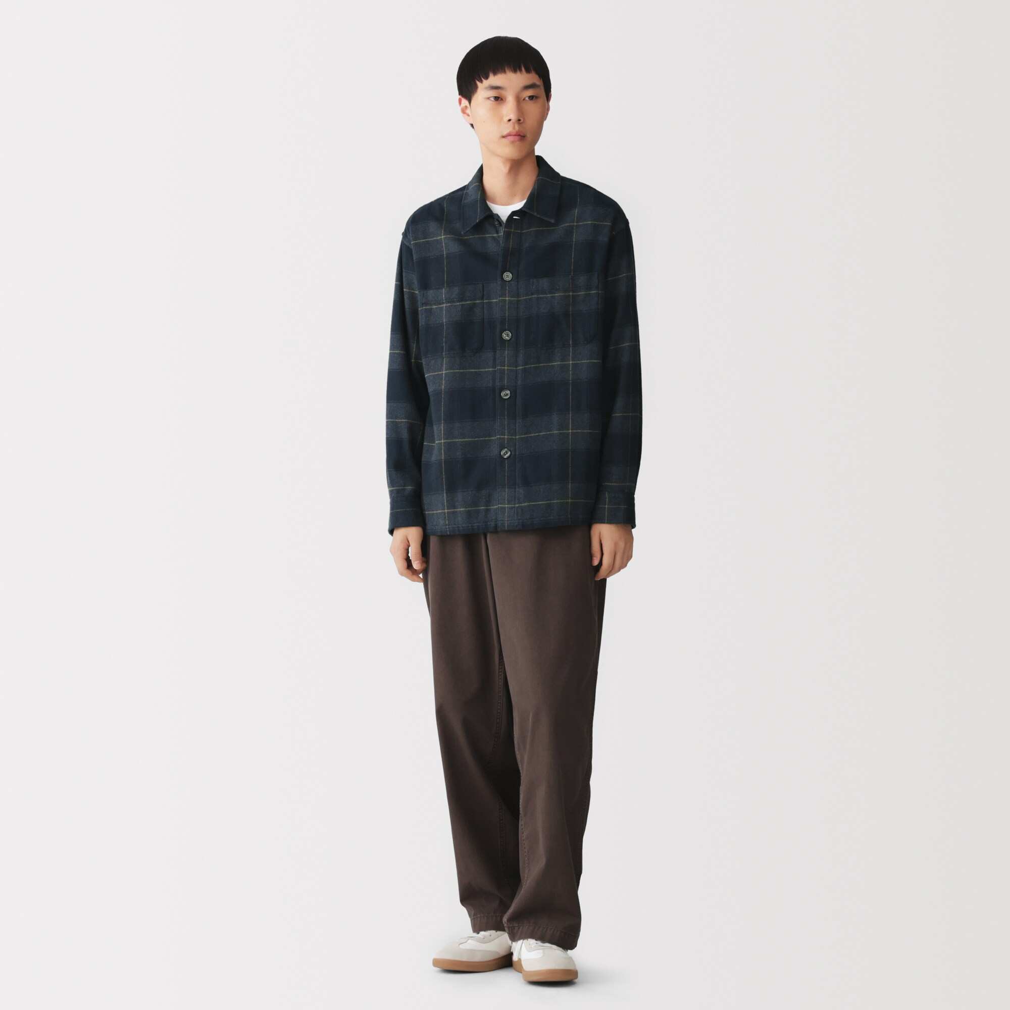 M's flannel Shirt jacket (OS)