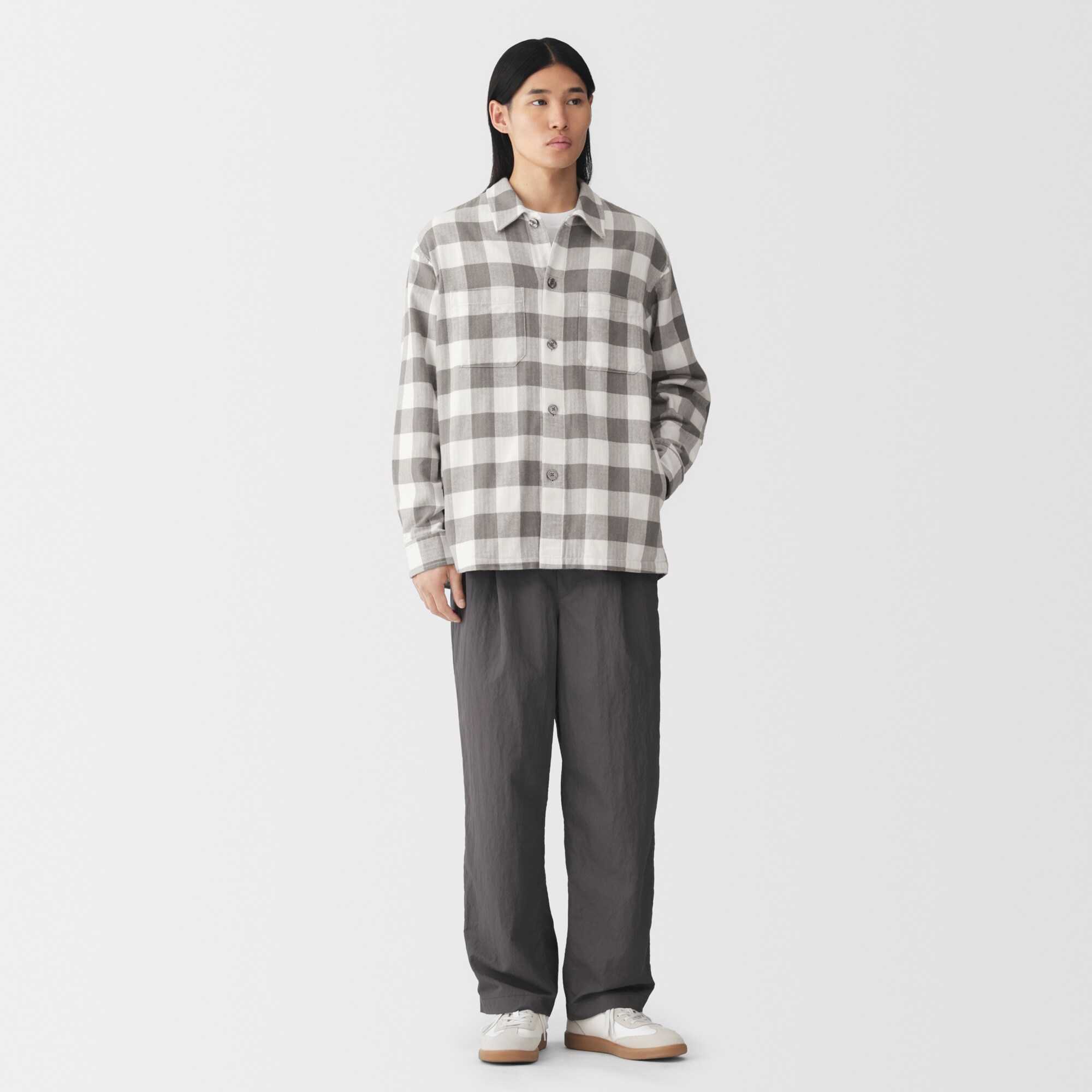 M's flannel Shirt jacket (OS)
