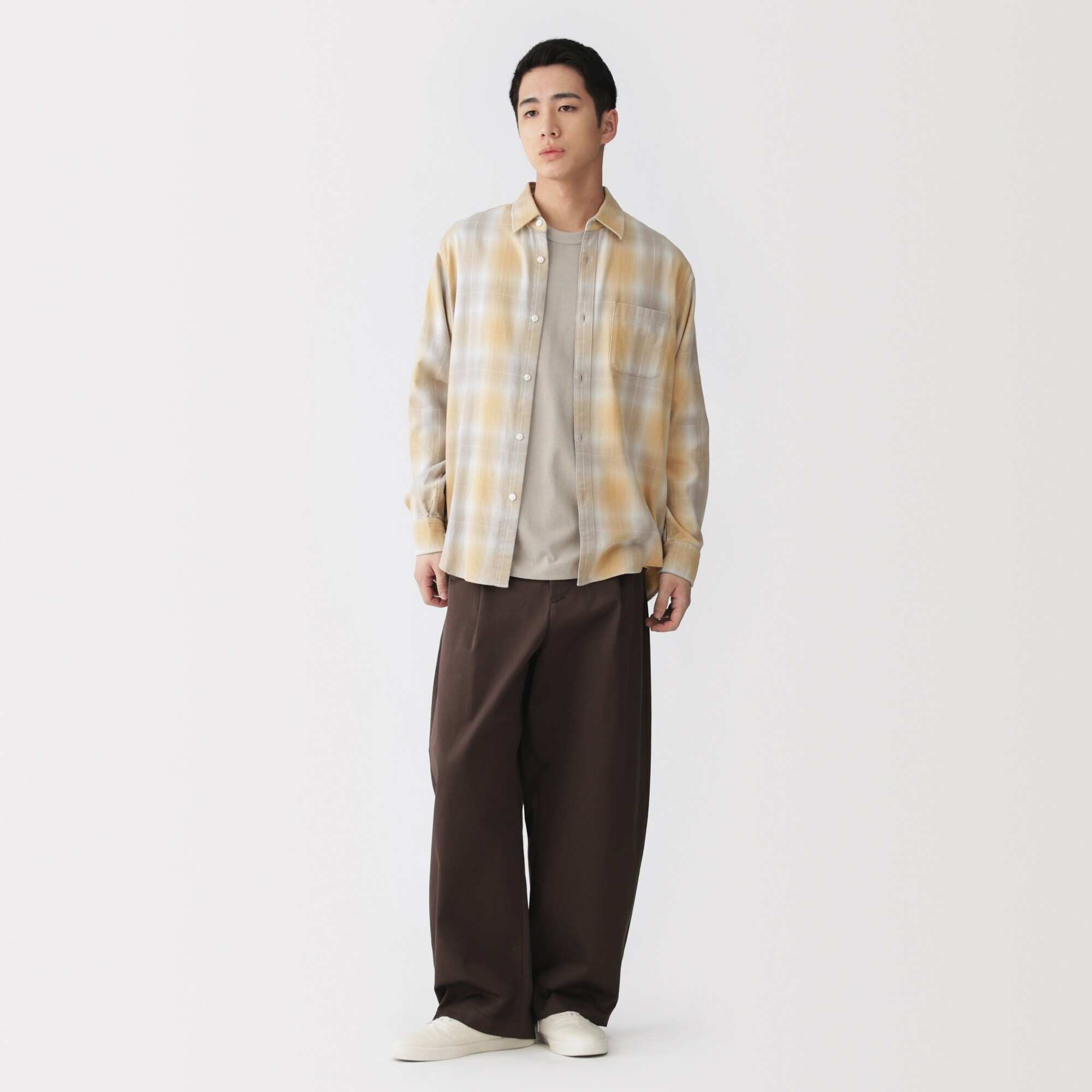 M's flannel L/Slv shirt (OS)