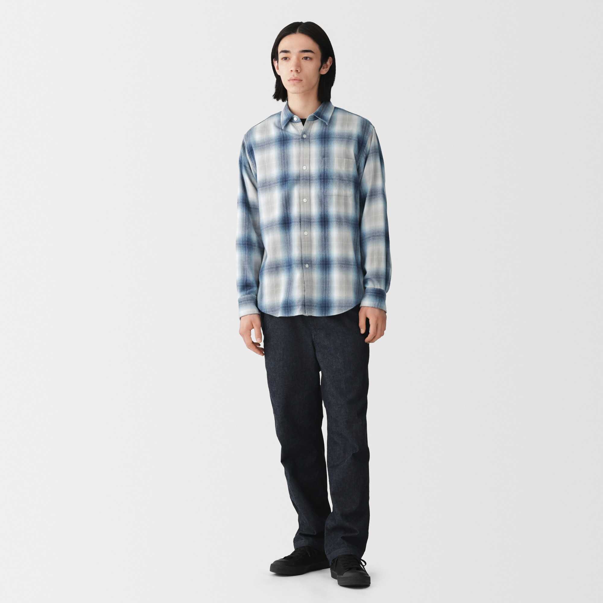 M's flannel L/Slv shirt (OS)