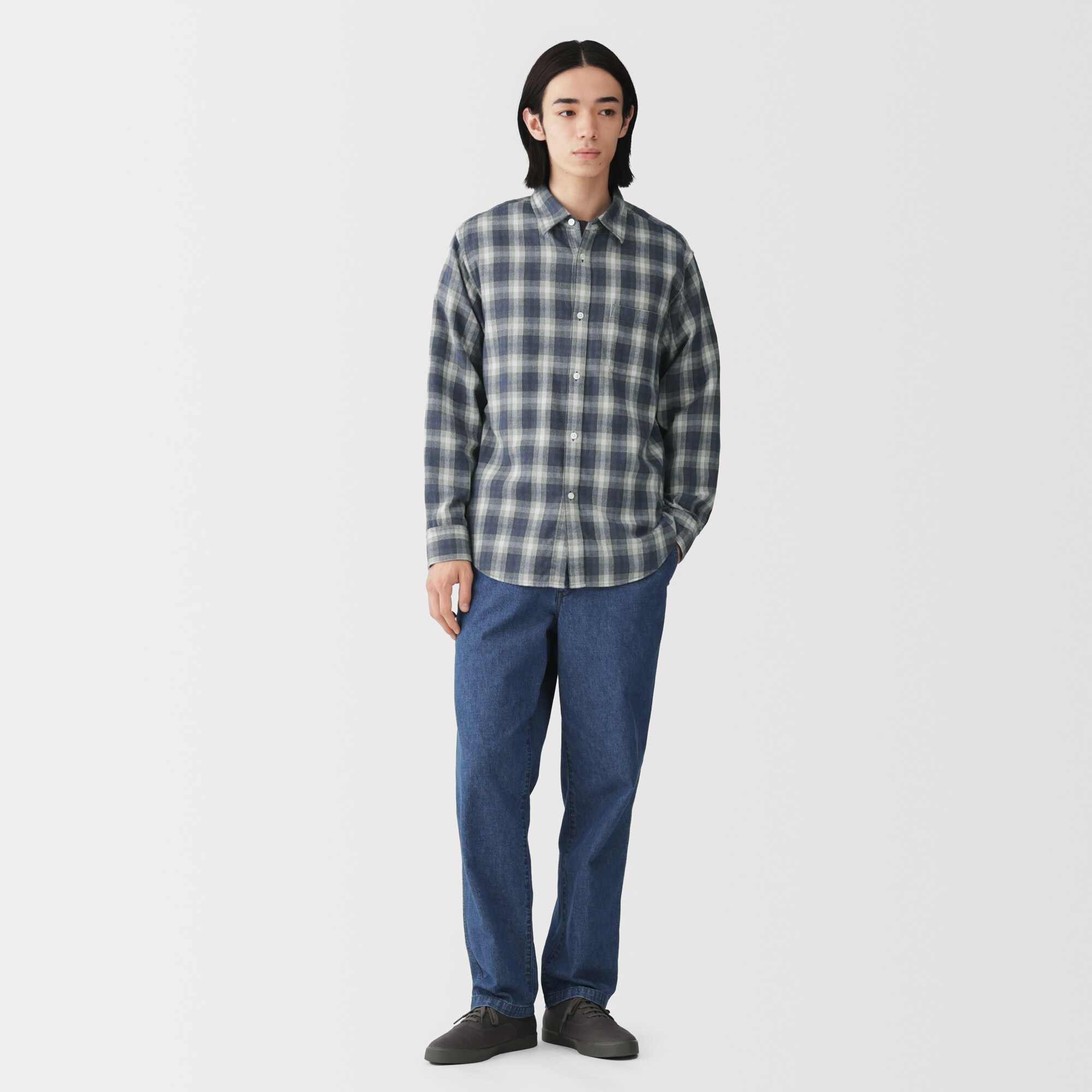 M's flannel L/Slv shirt (OS)