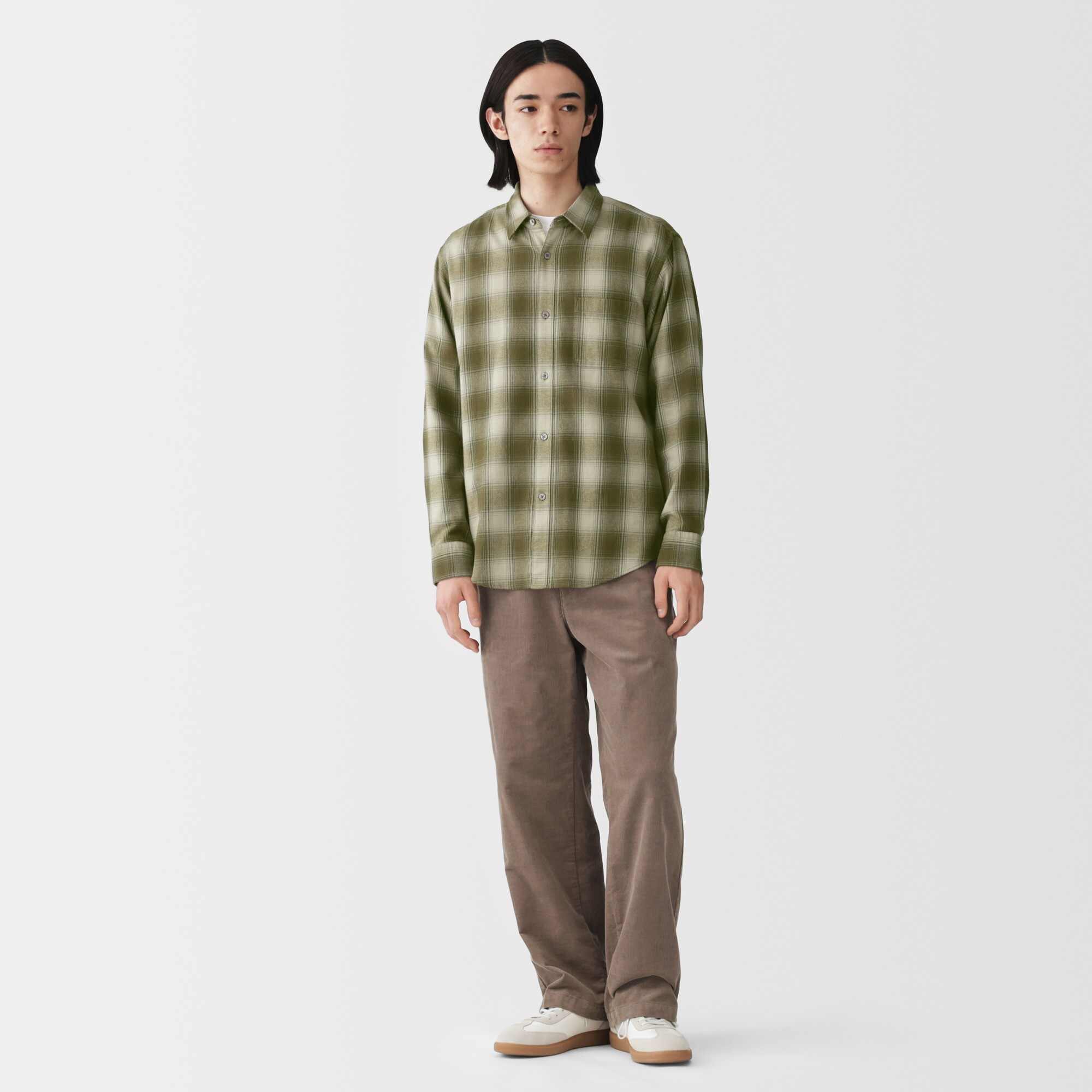 M's flannel L/Slv shirt (OS)