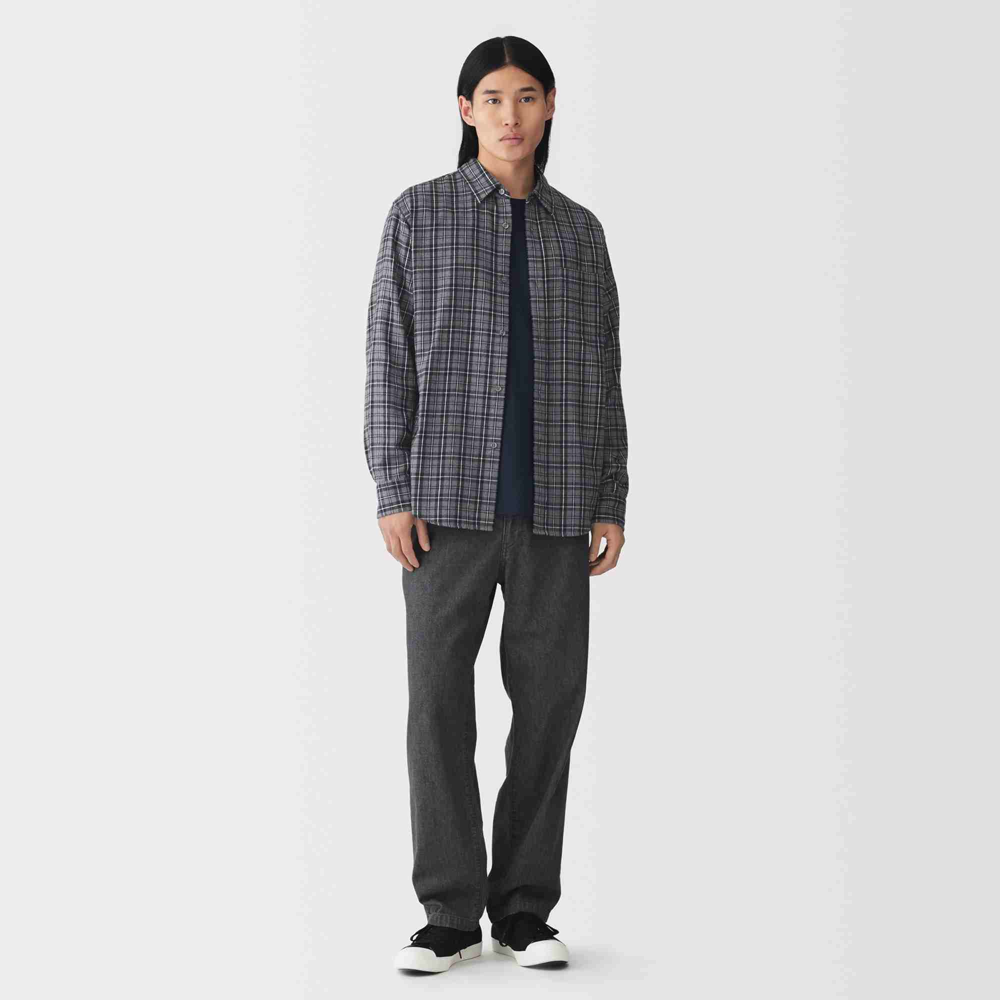 M's flannel L/Slv shirt (OS)
