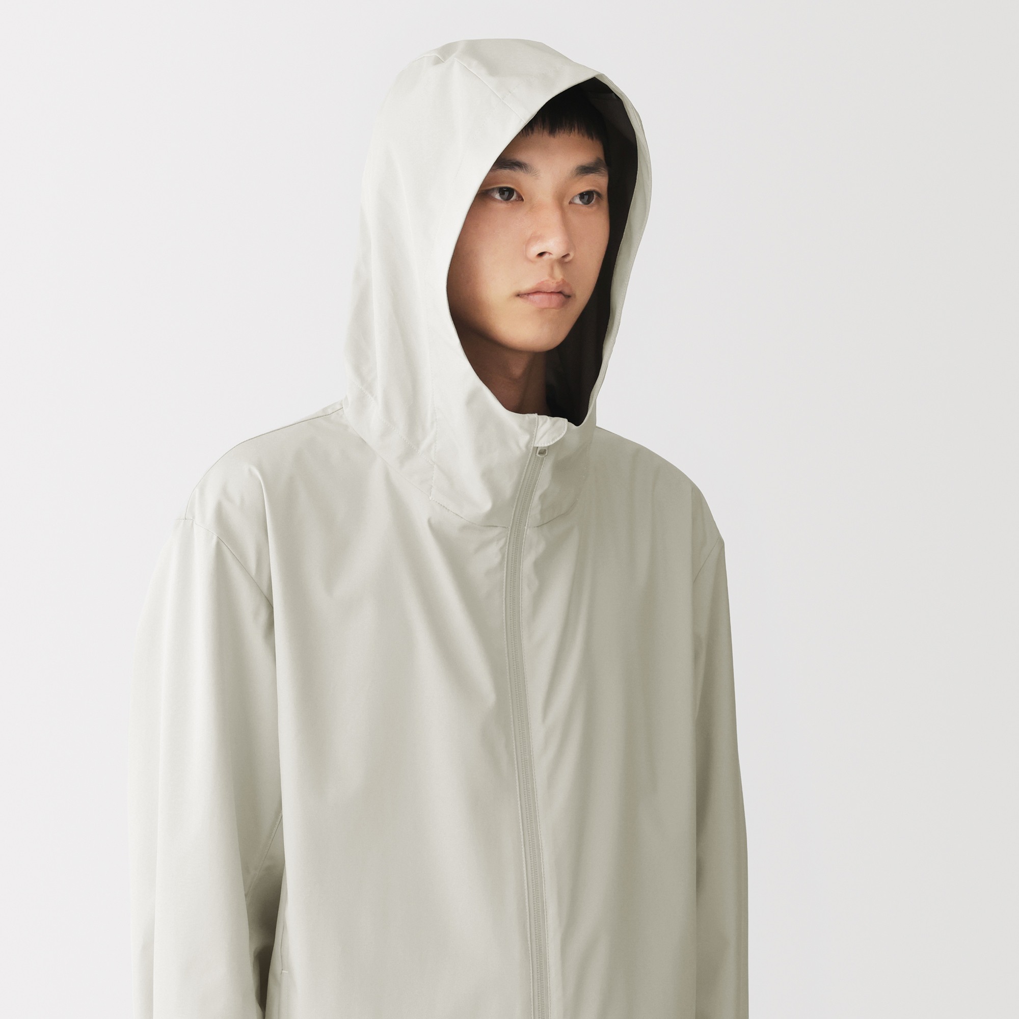 M's Water repellent hooded jacket