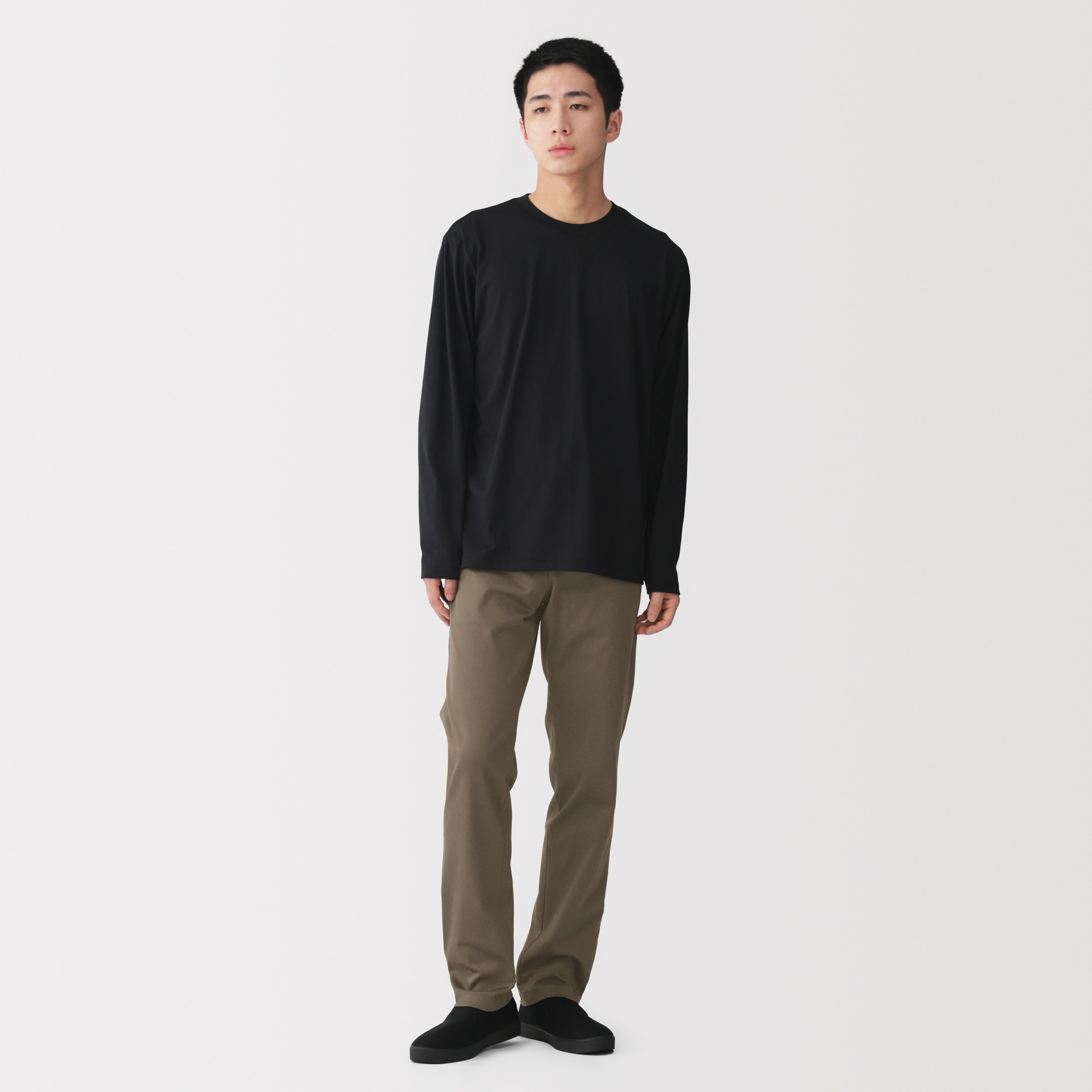 M's Stretch chino slim-fit pants (L82cm)