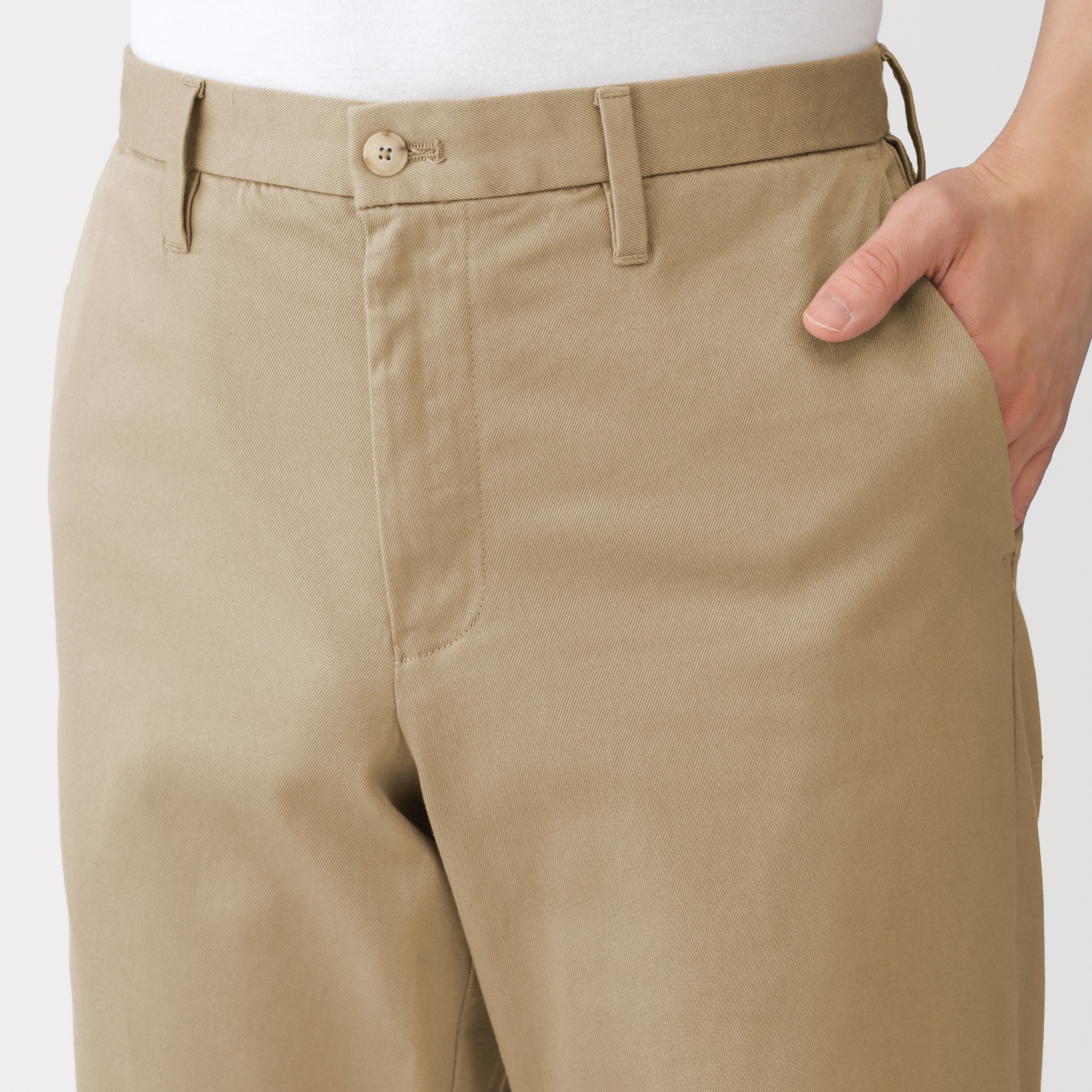 M's Stretch chino slim-fit pants (L82cm)