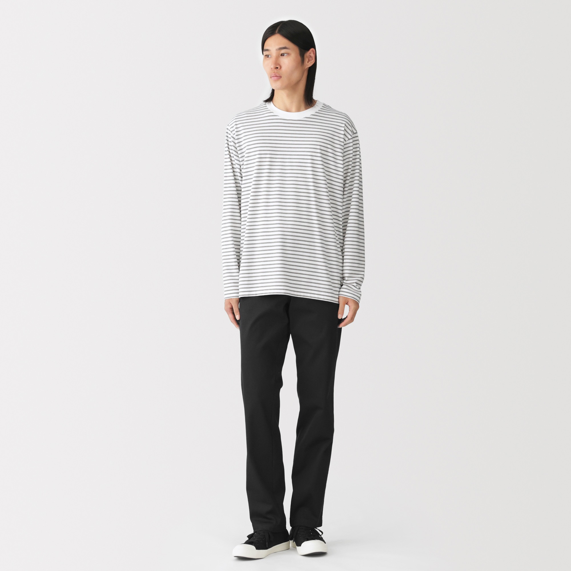 M's Stretch chino slim-fit pants (L82cm)