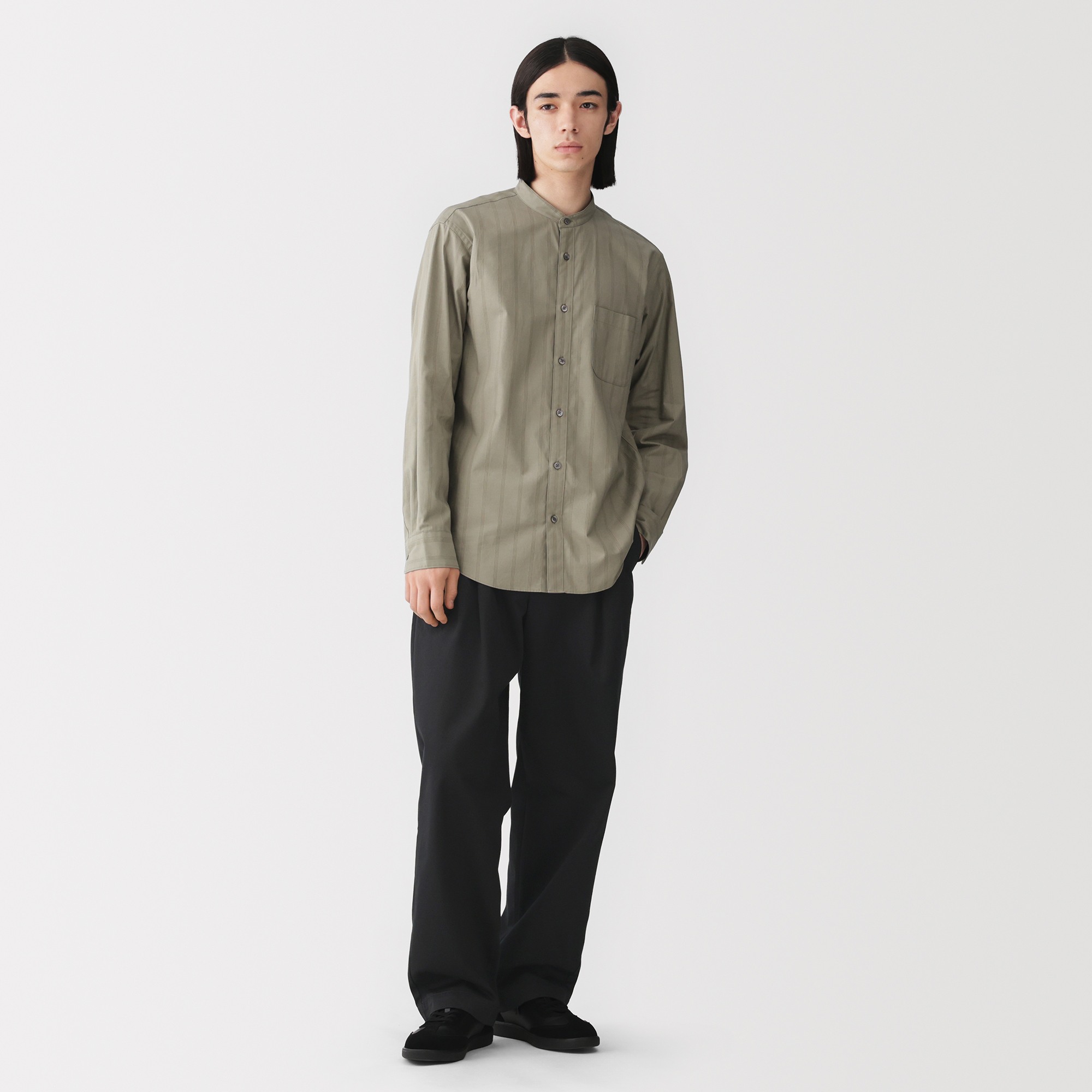 M's Chino darted wide-fit pants(OS)