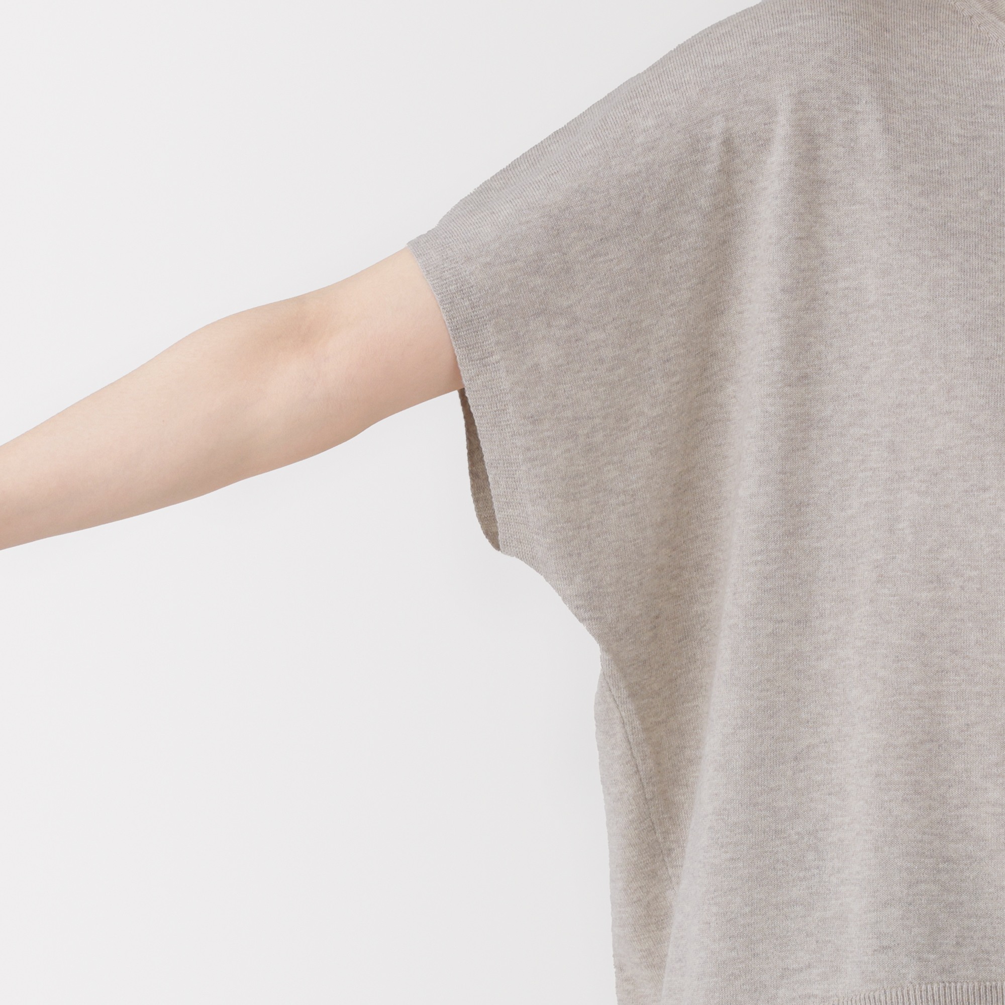 W's Lyocell blended jersey wide-fit sweater