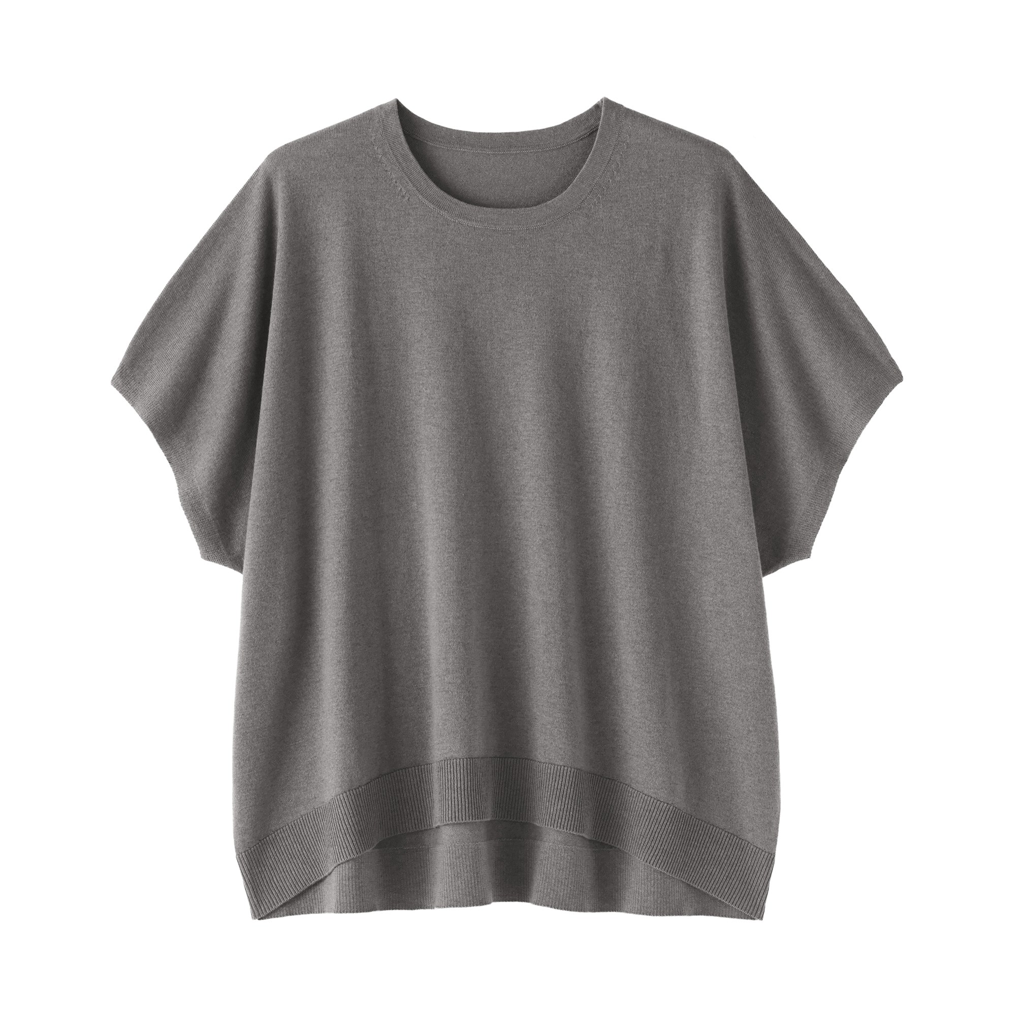 W's Lyocell blended jersey wide-fit sweater