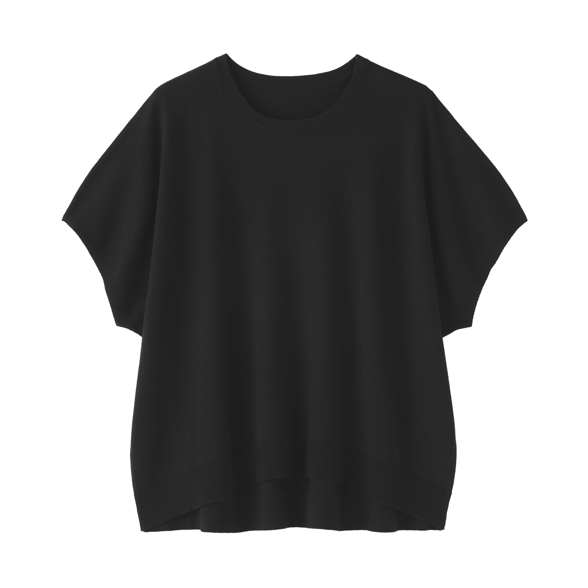 W's Lyocell blended jersey wide-fit sweater