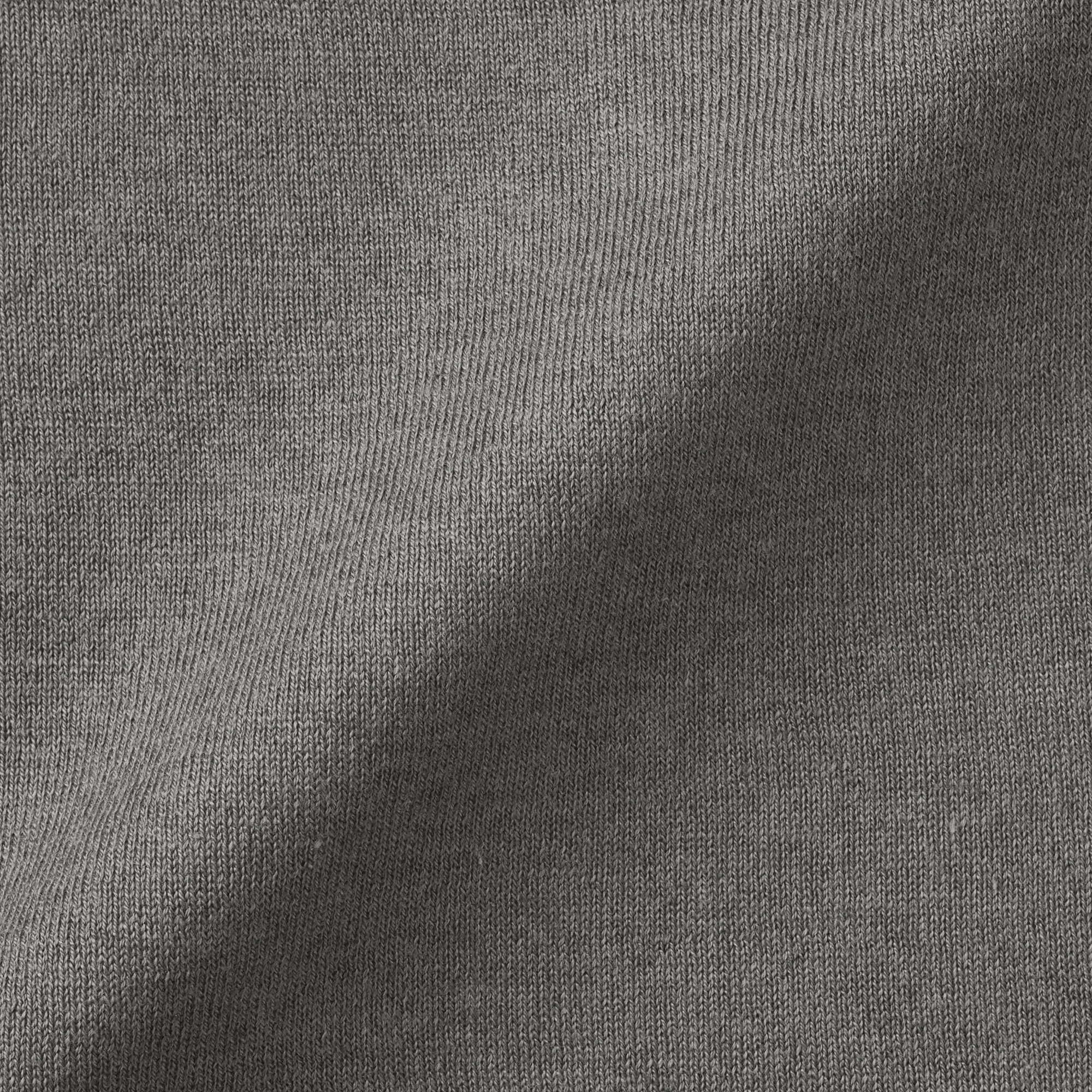 W's Lyocell blended jersey 3/4 sleeve wide-fit cardigan