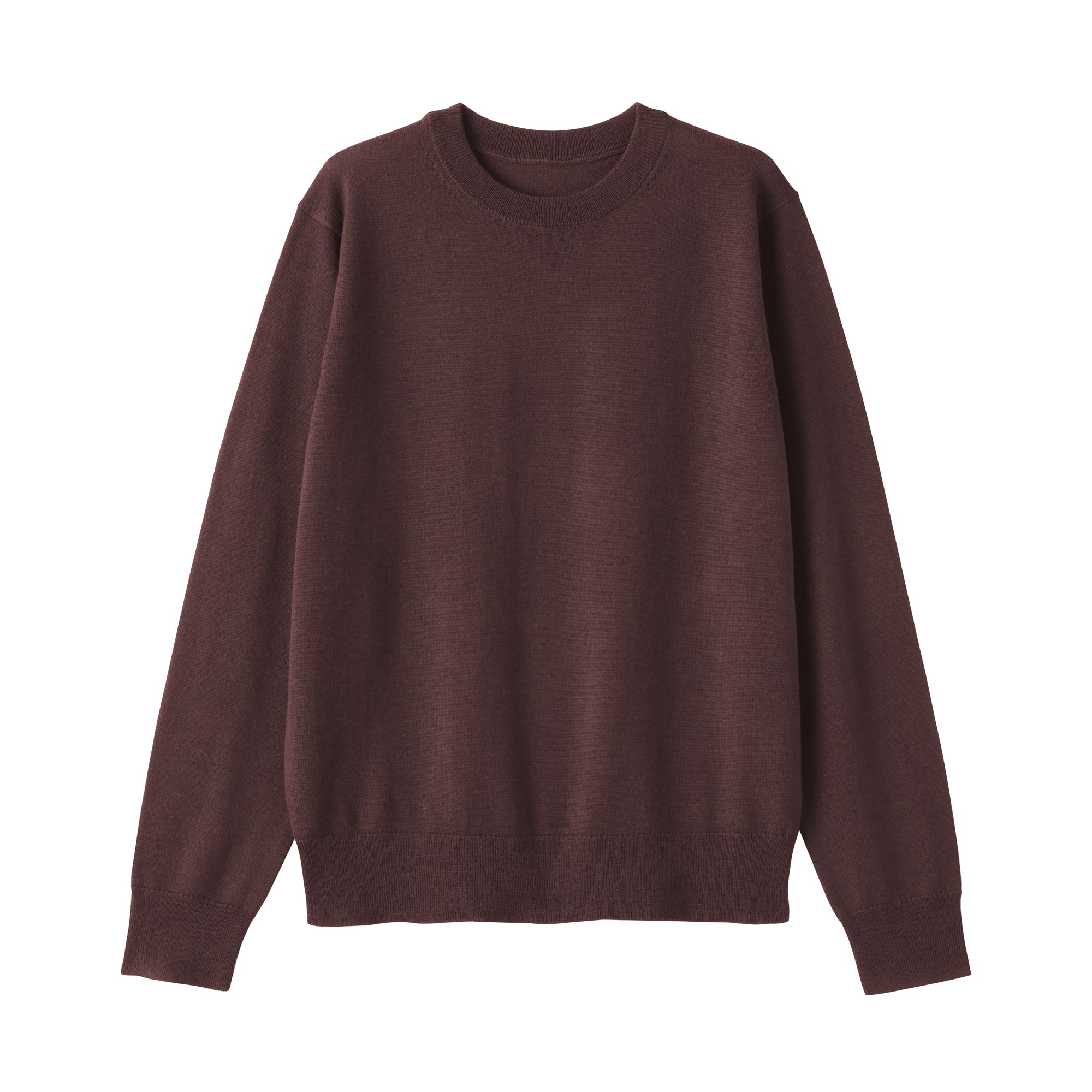 W's Washable high-gauge crew neck sweater