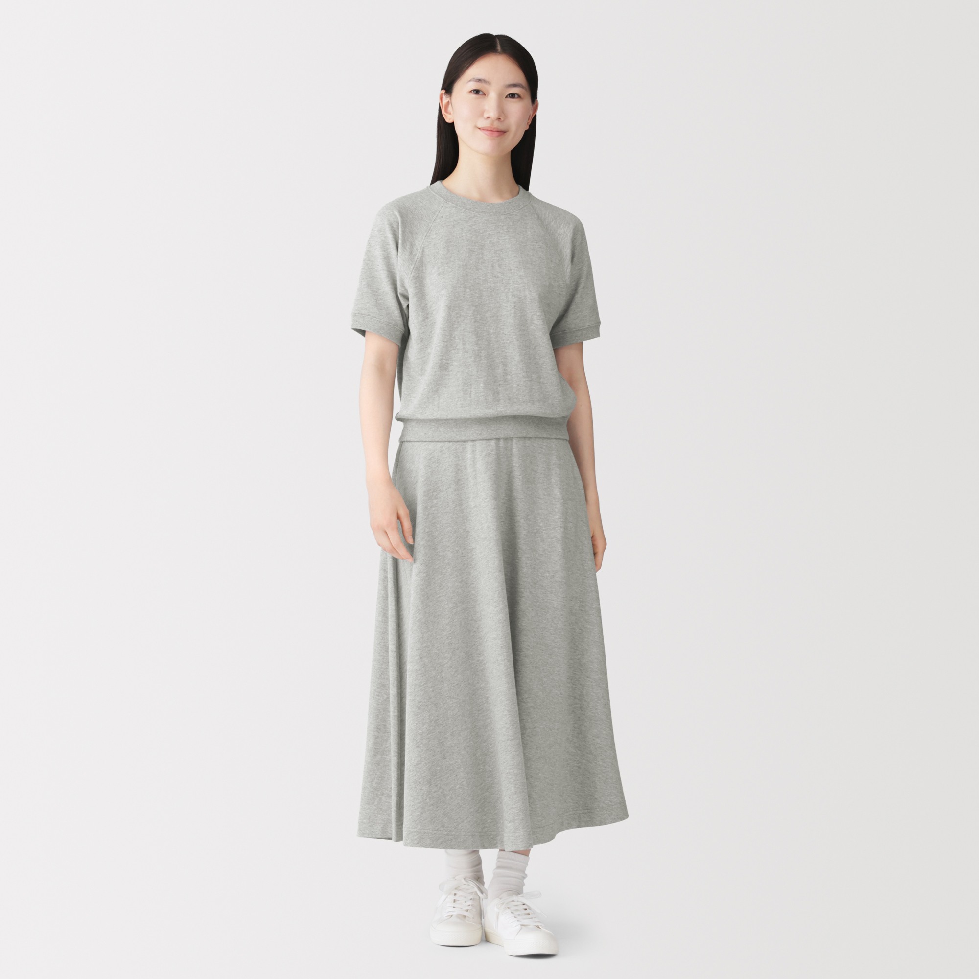 W's Light-weight sweatshirt crew neck S/Slv T-shirt