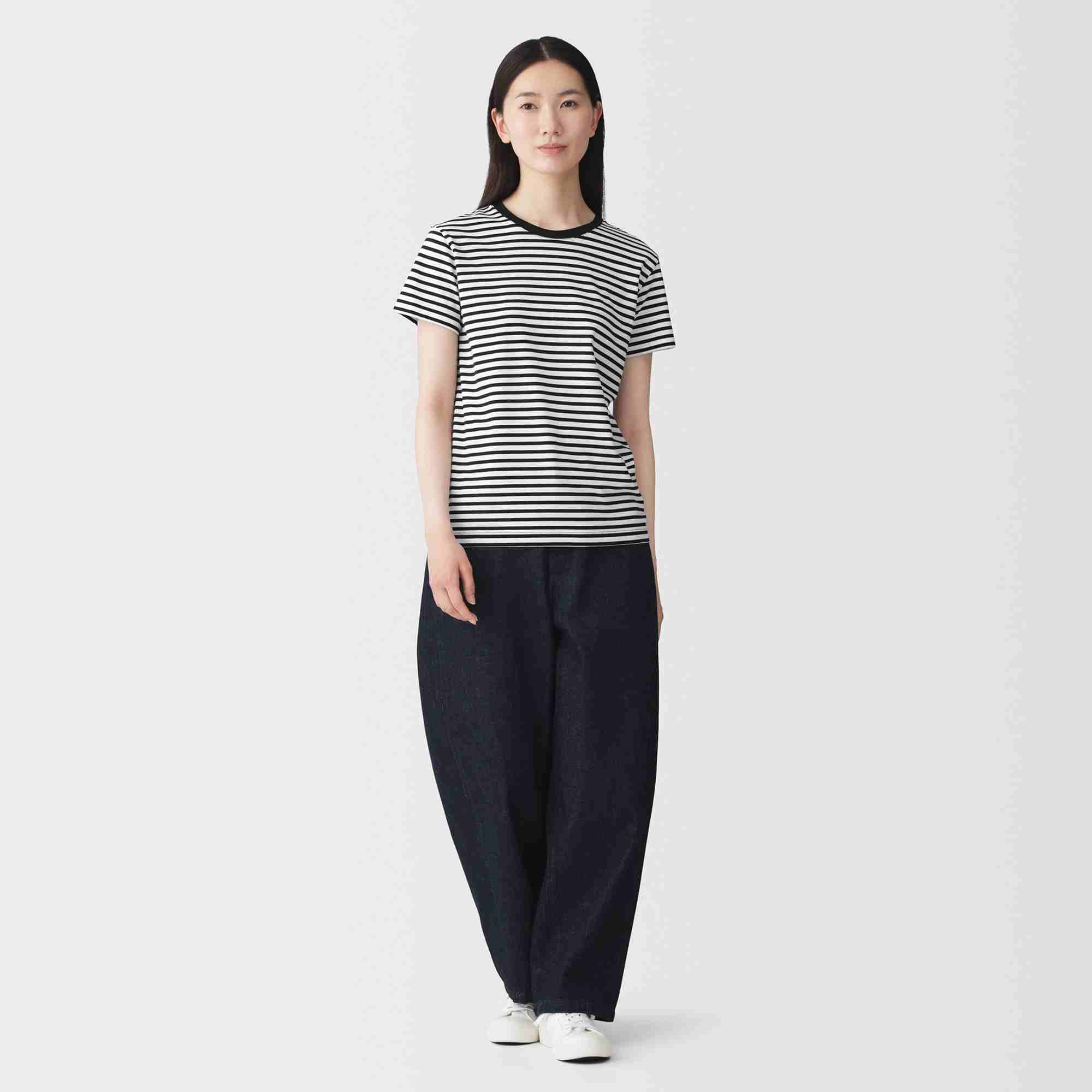 W's Jersey crew neck S/Slv T-shirt(ASEAN)