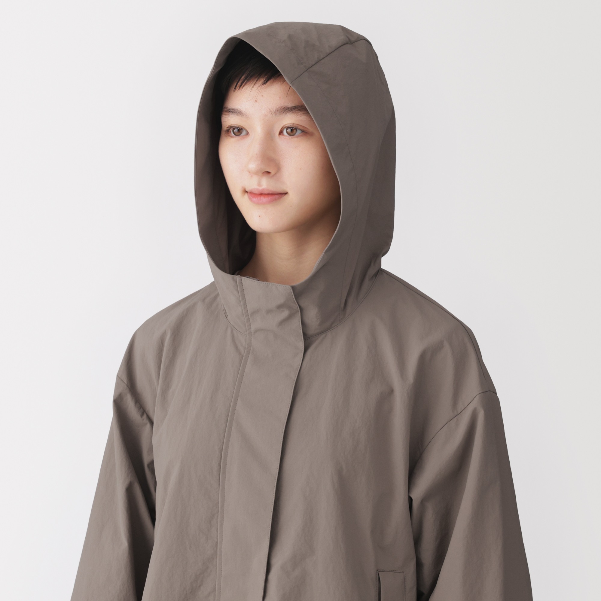 W's Water repellent UV protection hooded blouson