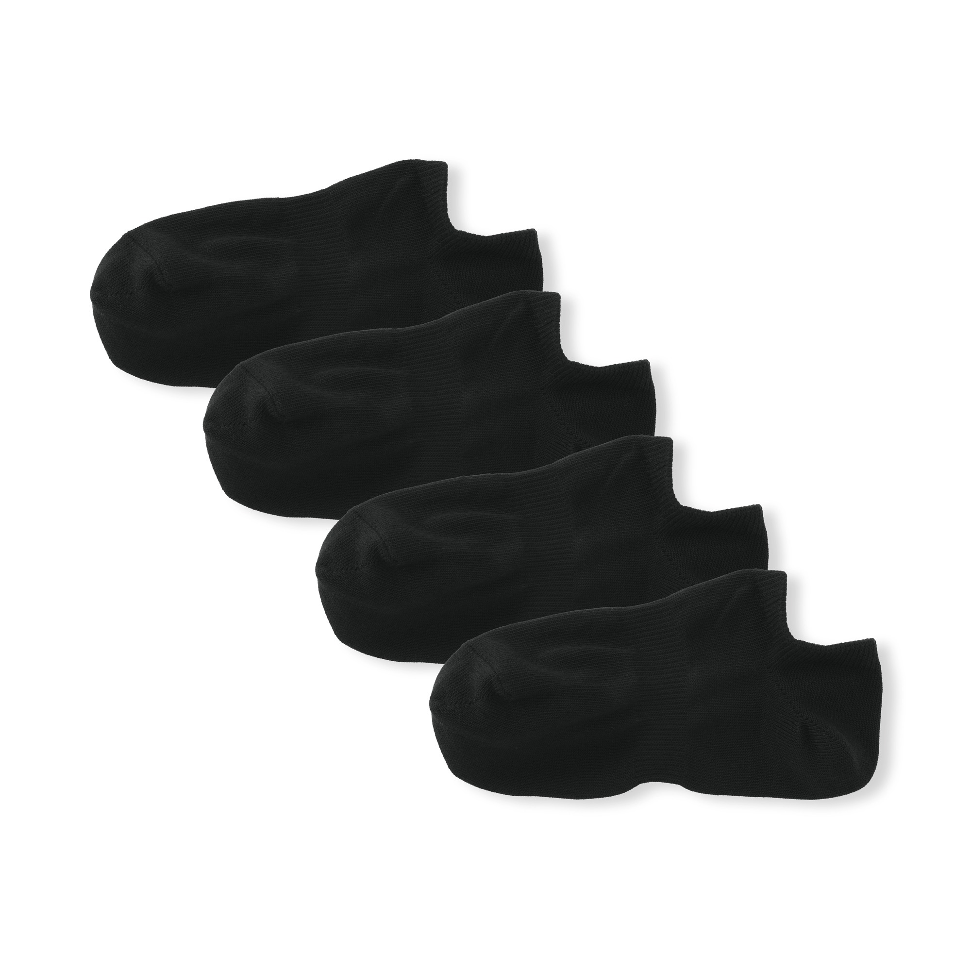 M's right angle sneaker socks (4prs)