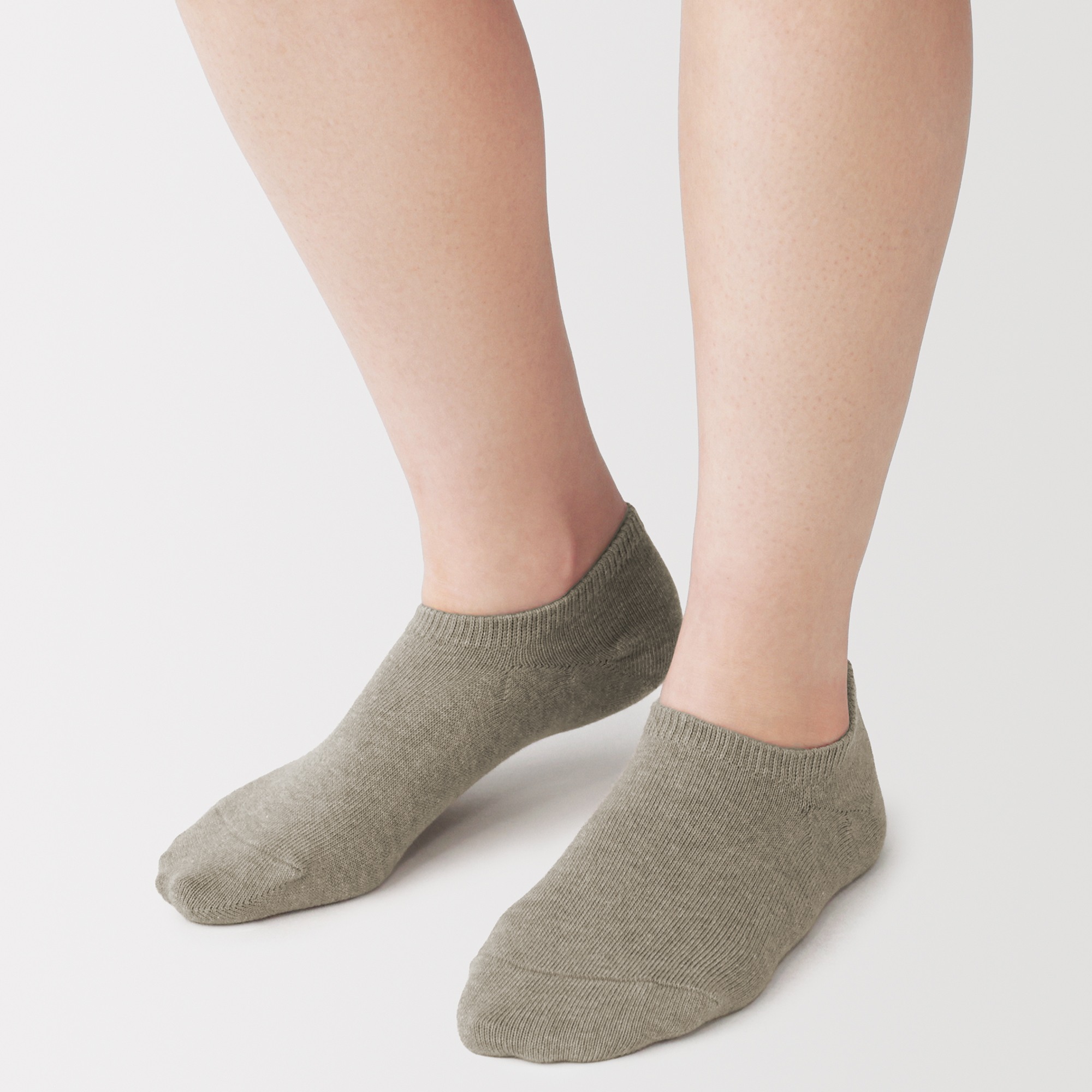 W's Right angle sneaker socks(Reclaimed cotton)